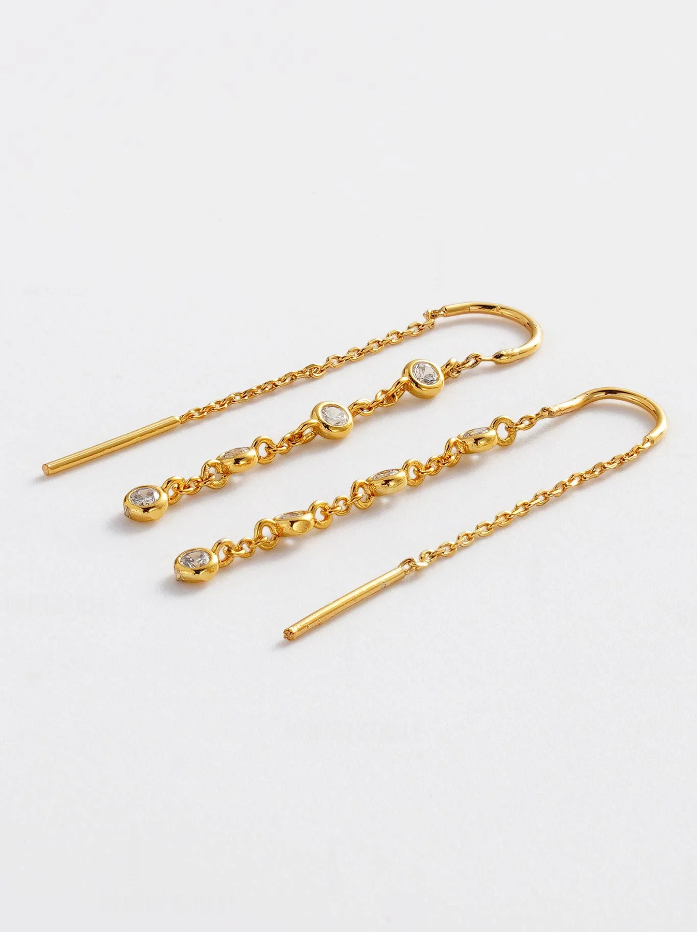 ZAFINO ADELE THREAD EARRING