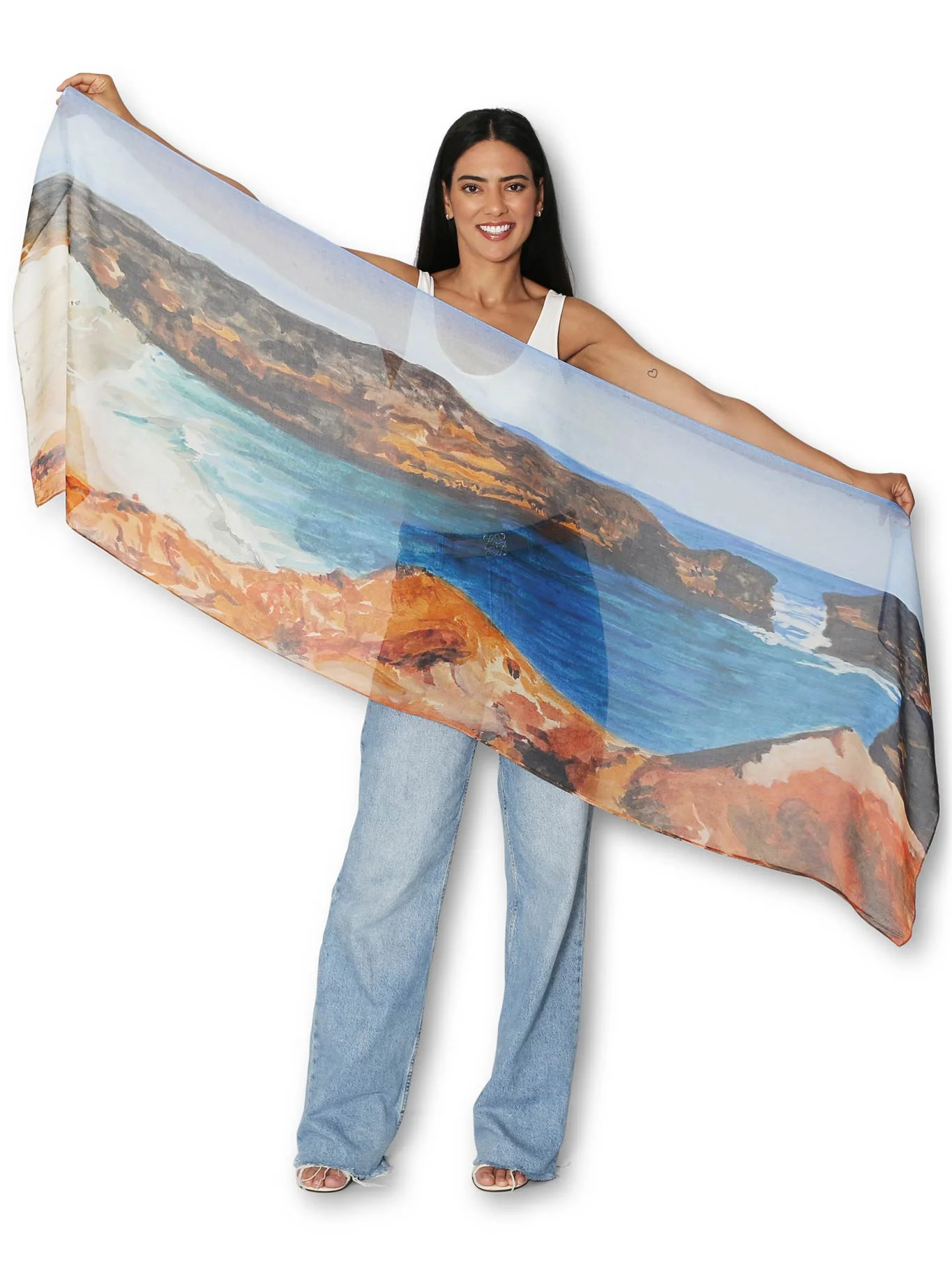 THE ARTISTS LABEL BAY ISLANDS SCARF - Image 2