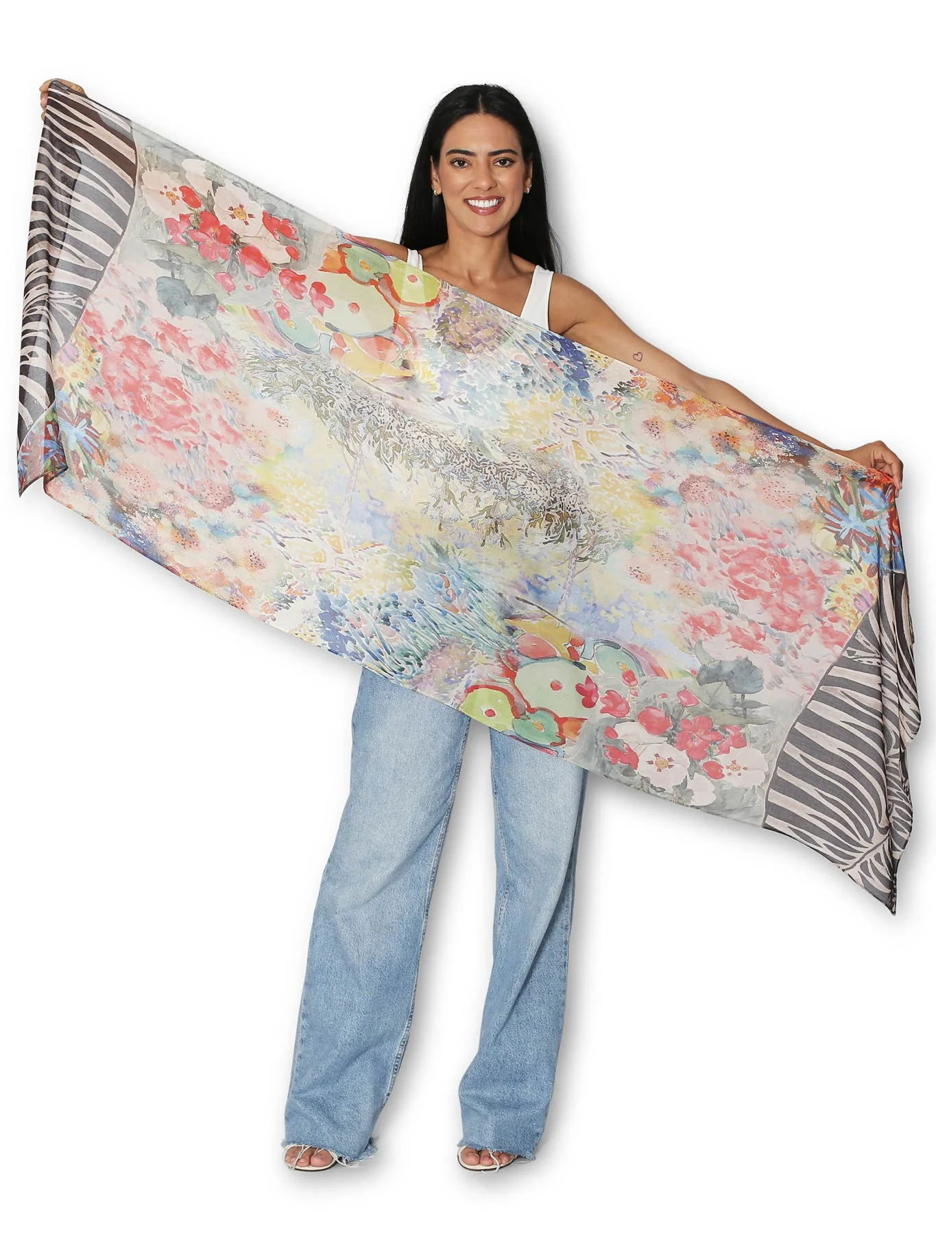 THE ARTIST LABEL SUMMER IN TAHITI SCARF - Image 2