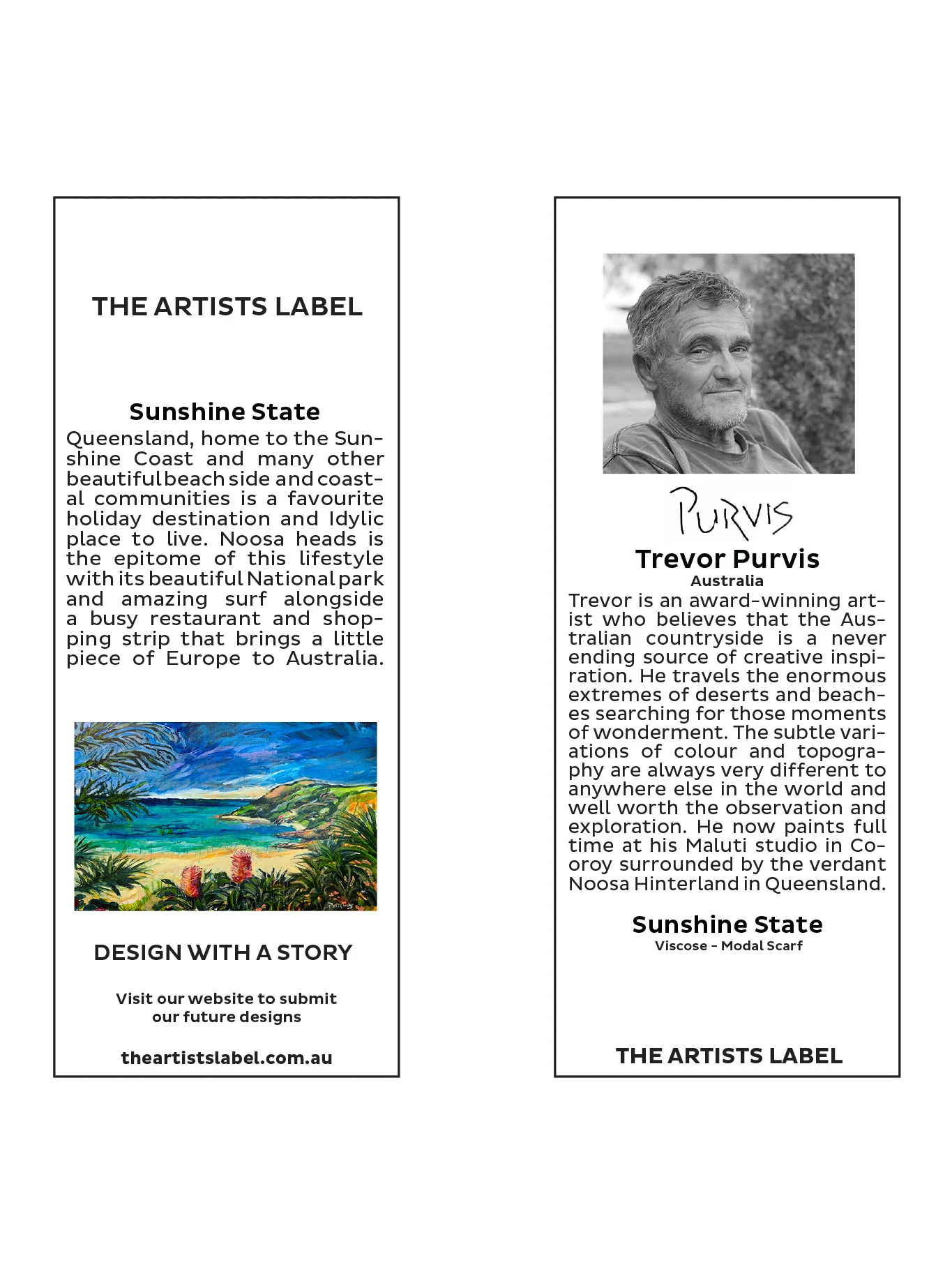 THE ARTISTS LABEL SUNSHINE STATE SCARF - Image 3