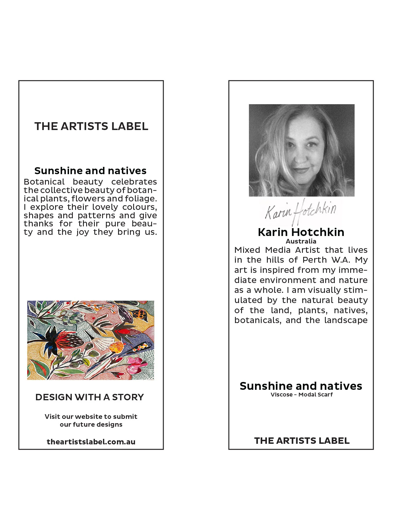 THE ARTISTS LABEL SUNSHINE AND NATIVES SCARF - Image 3