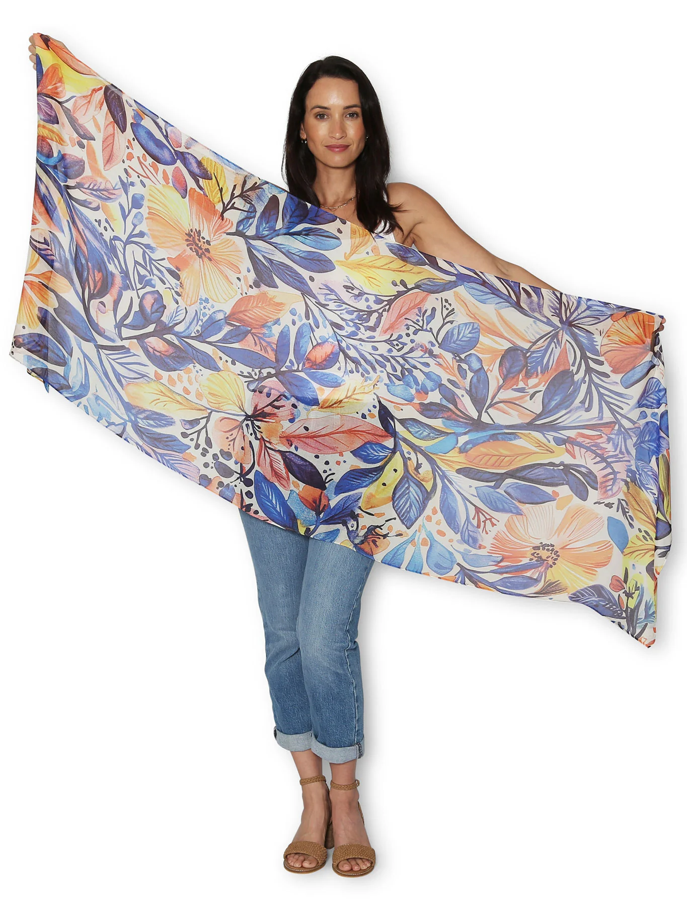 THE ARTISTS LABEL WINDSWEPT BOTANICA SCARF - Image 2