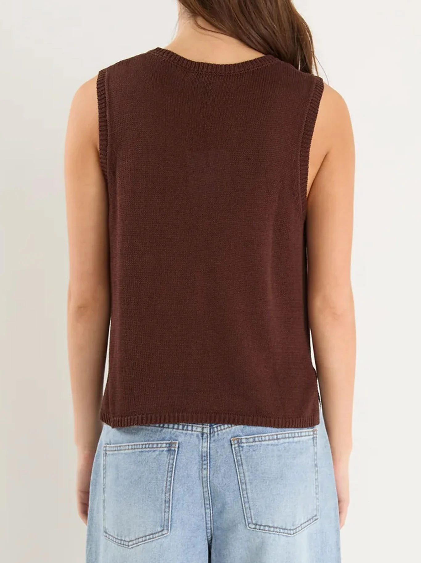 AMONG THE BRAVE SALUTE KNIT TANK TOP - Image 4