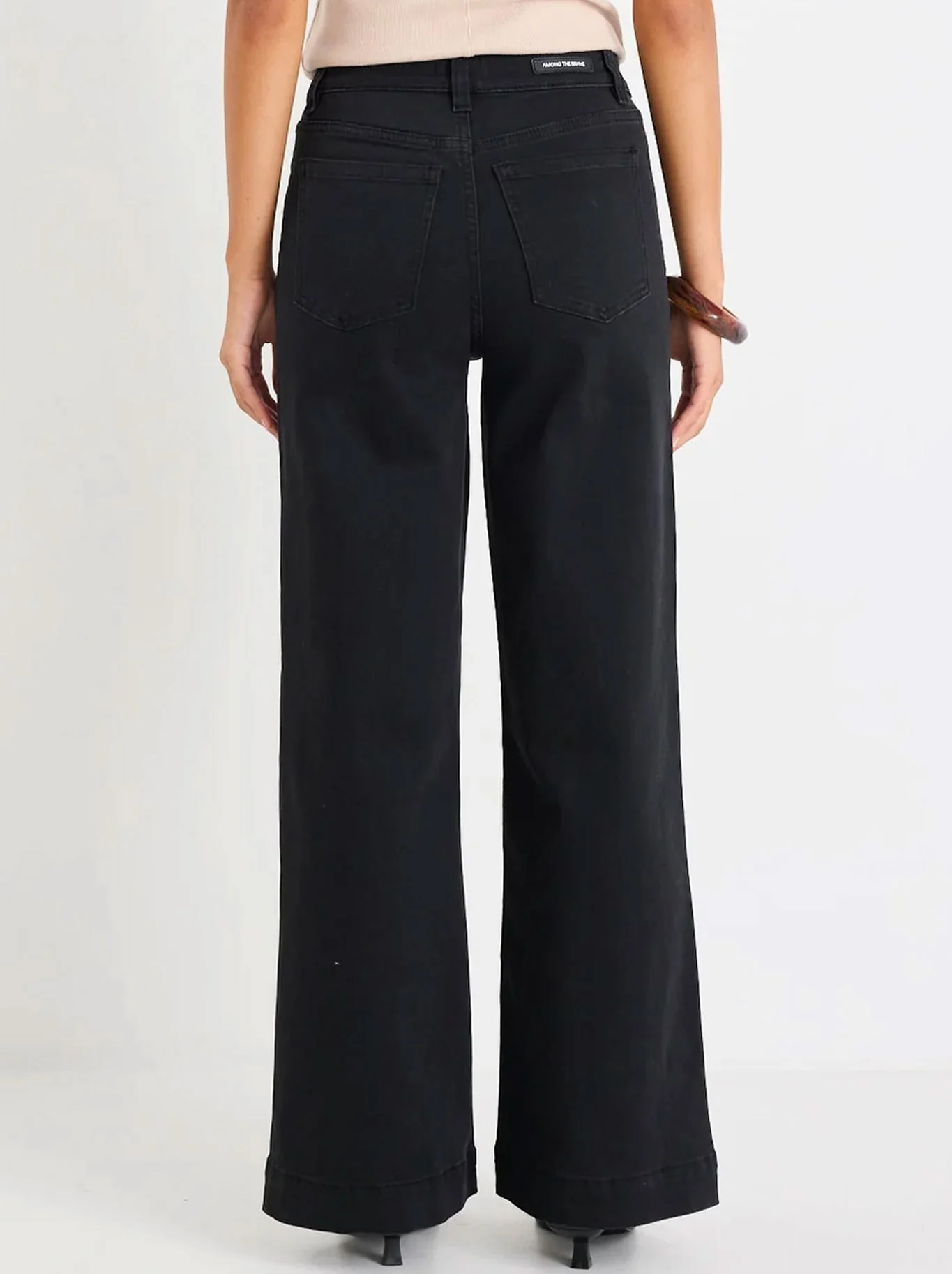AMONG THE BRAVE ZOEY HIGH RISE WIDE LEG JEAN - Image 4