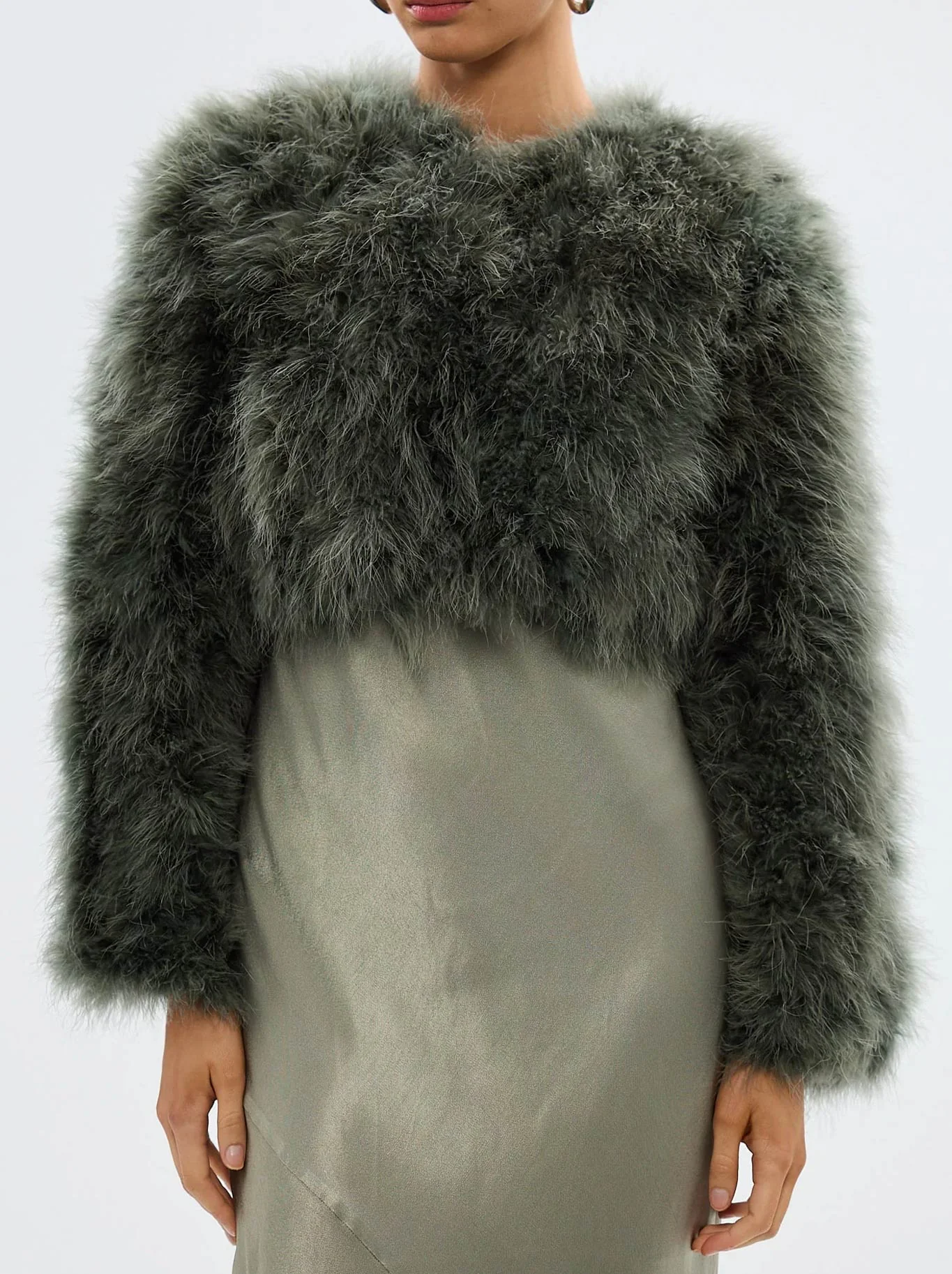 BÜBISH MANHATTAN FEATHER CROP JACKET - Image 10