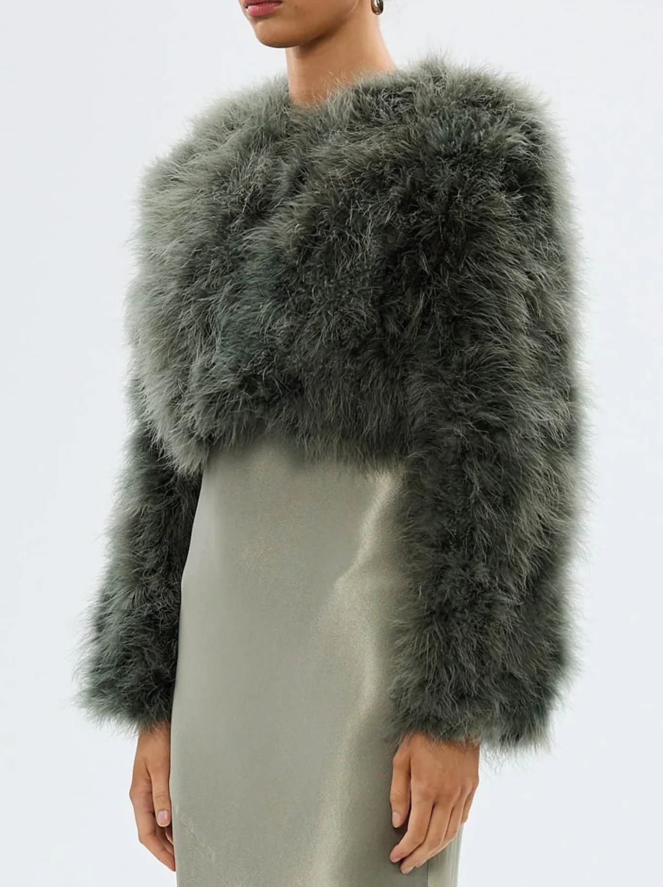 BÜBISH MANHATTAN FEATHER CROP JACKET - Image 11