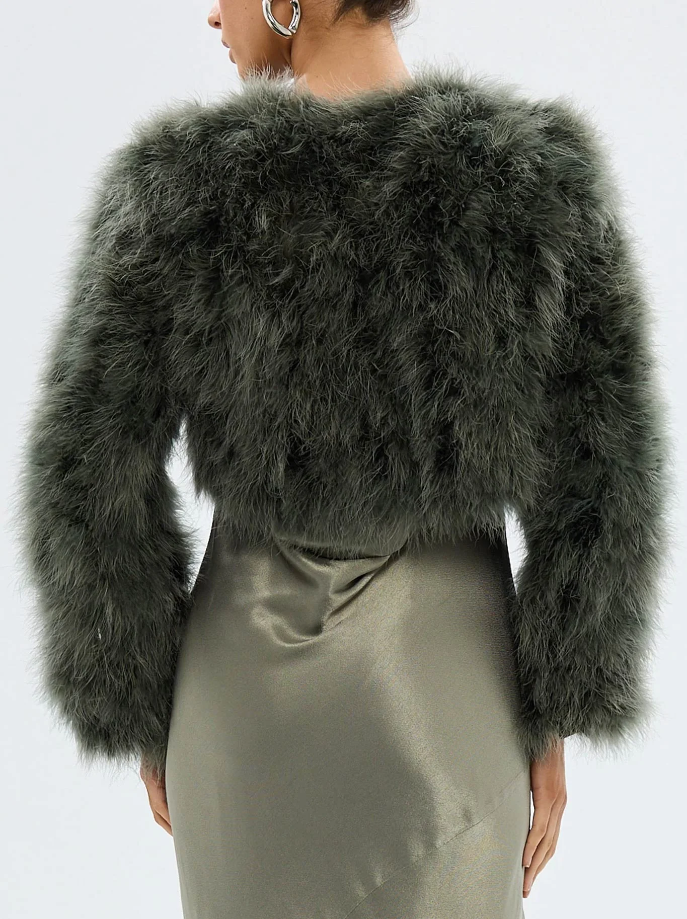 BÜBISH MANHATTAN FEATHER CROP JACKET - Image 12