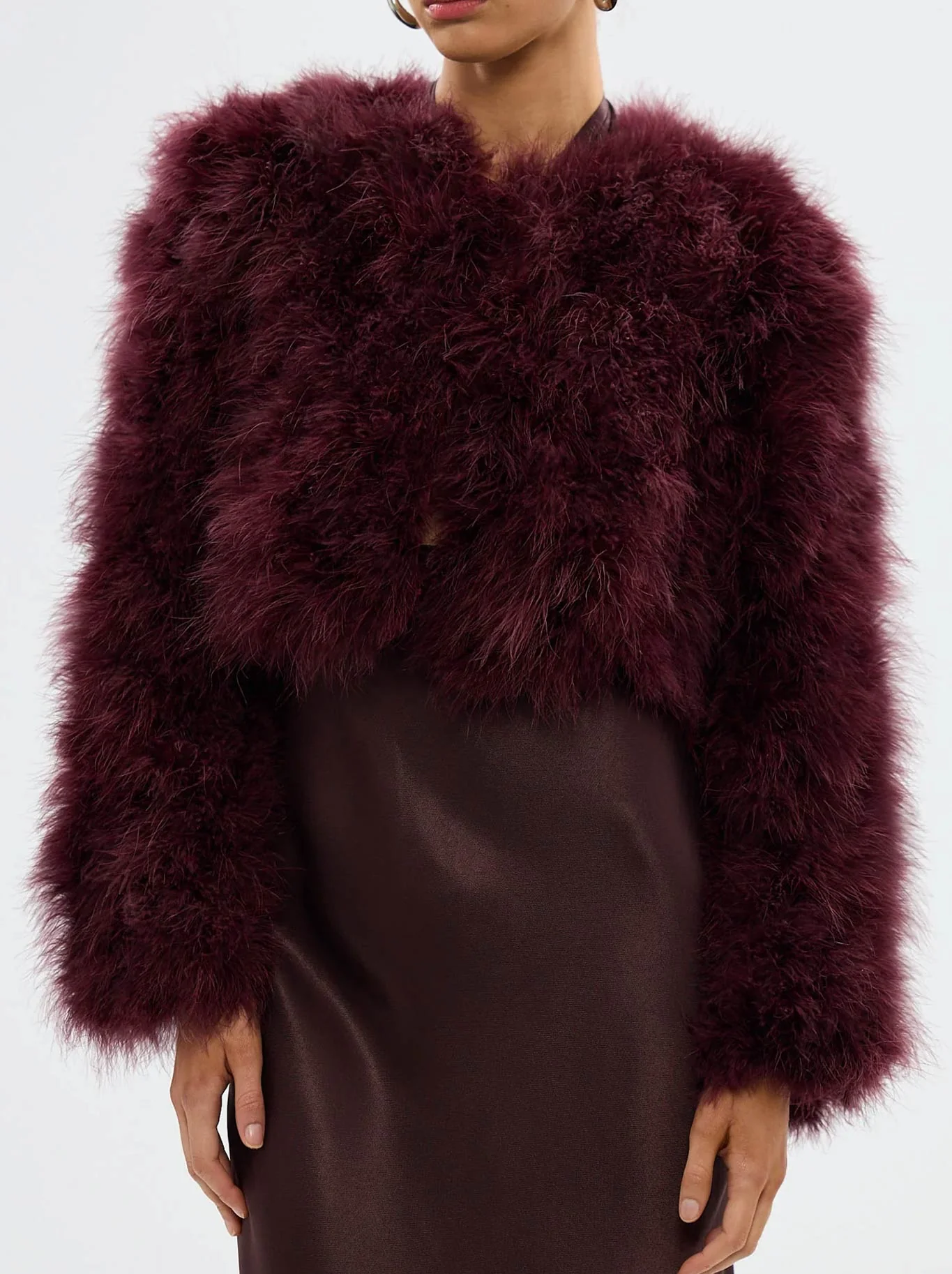 BÜBISH MANHATTAN FEATHER CROP JACKET - Image 13