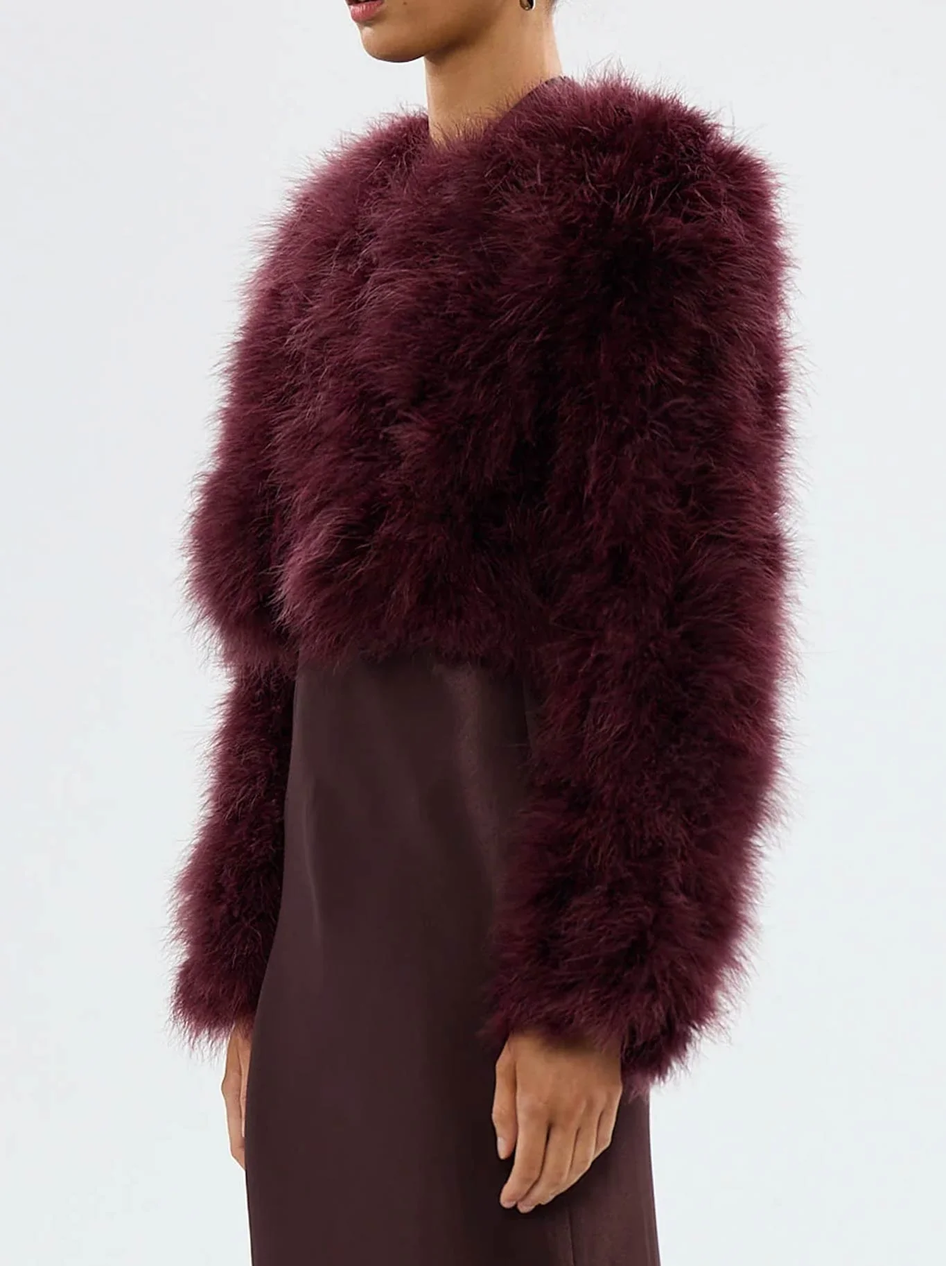 BÜBISH MANHATTAN FEATHER CROP JACKET - Image 14