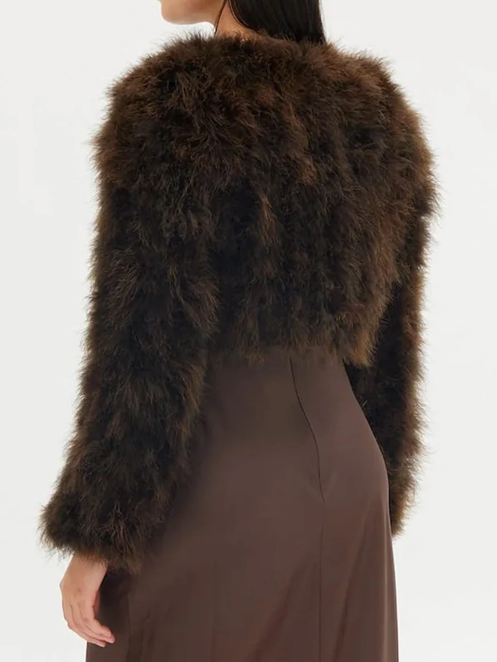BÜBISH MANHATTAN FEATHER CROP JACKET - Image 9