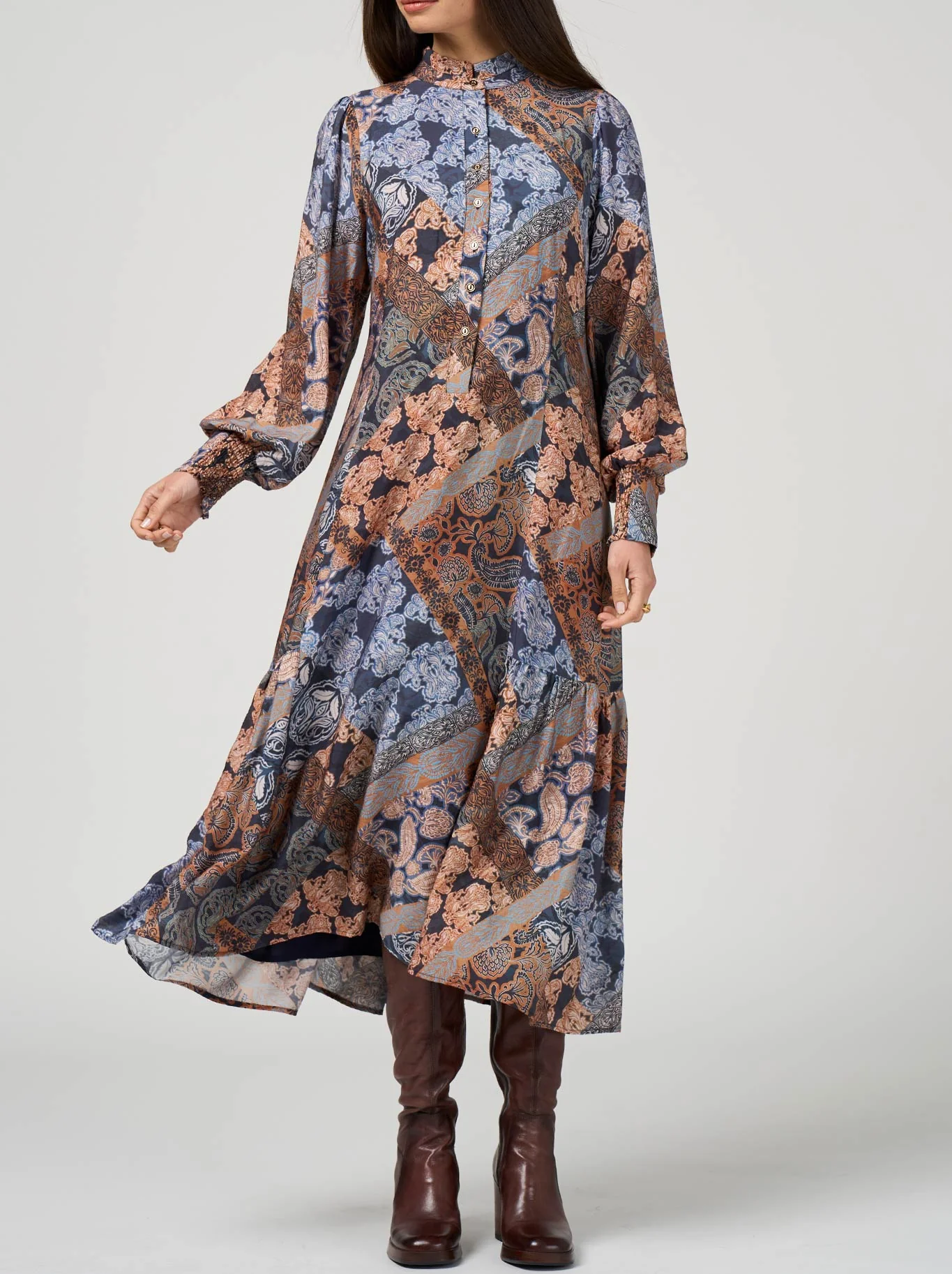 LOOBIE'S STORY BYZANTIUM MIDI DRESS - Image 2