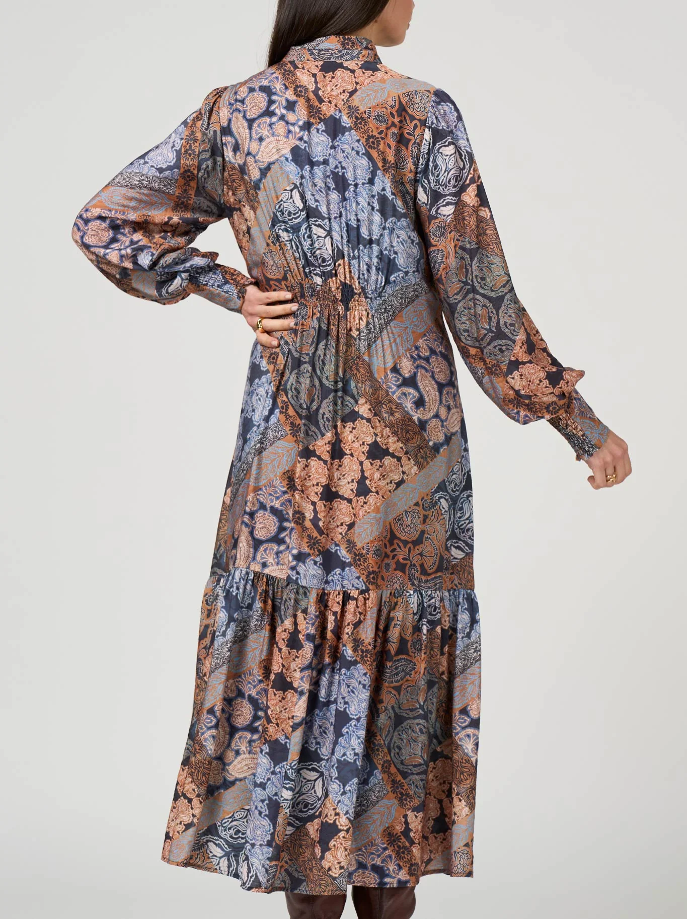 LOOBIE'S STORY BYZANTIUM MIDI DRESS - Image 4