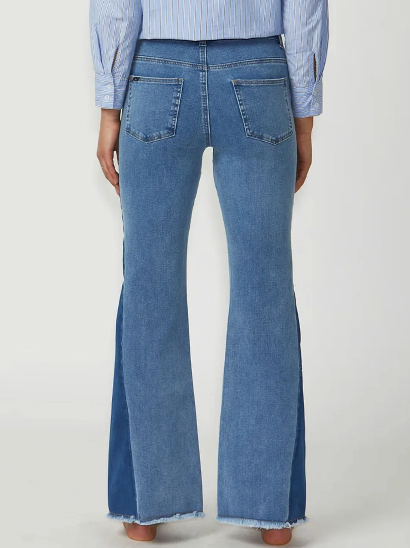 NEW LONDON DEPTFORD BOOTLEG SPLICED JEAN - Image 3
