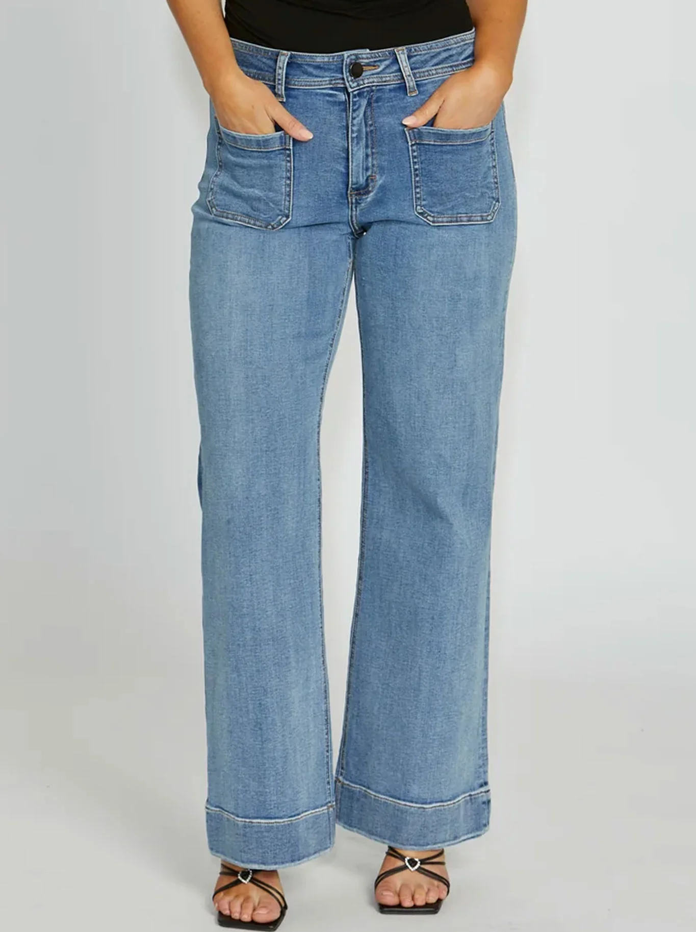 NEW LONDON VICTORY WIDE LEG JEAN