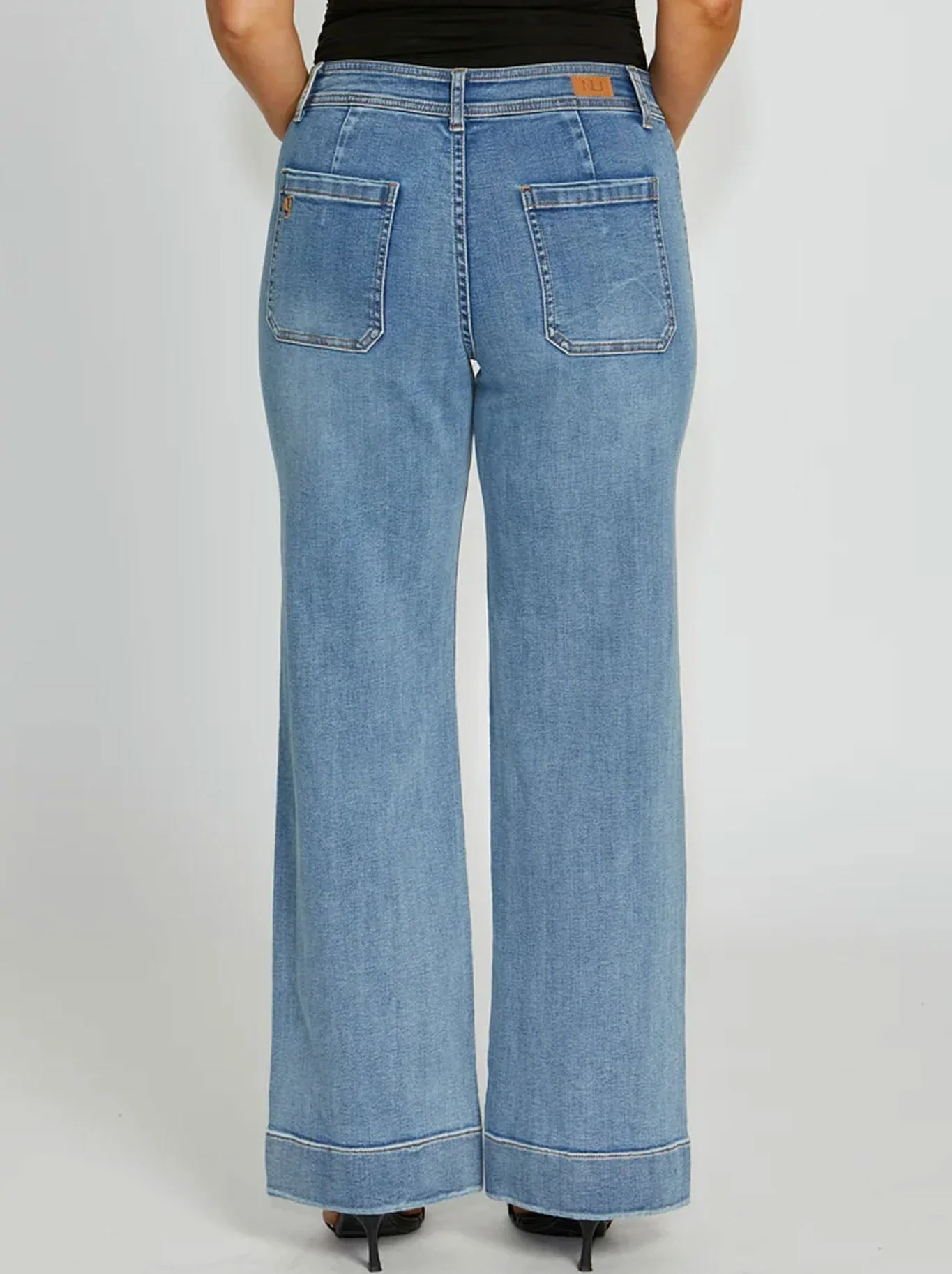 NEW LONDON VICTORY WIDE LEG JEAN - Image 3