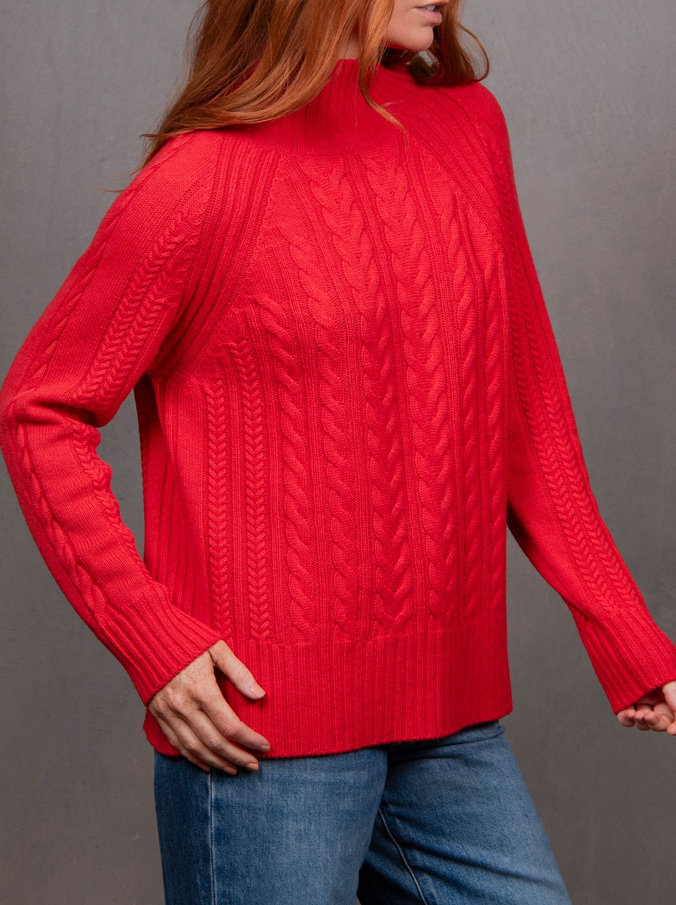 BRIDGE & LORD CABLE PULLOVER - Image 2