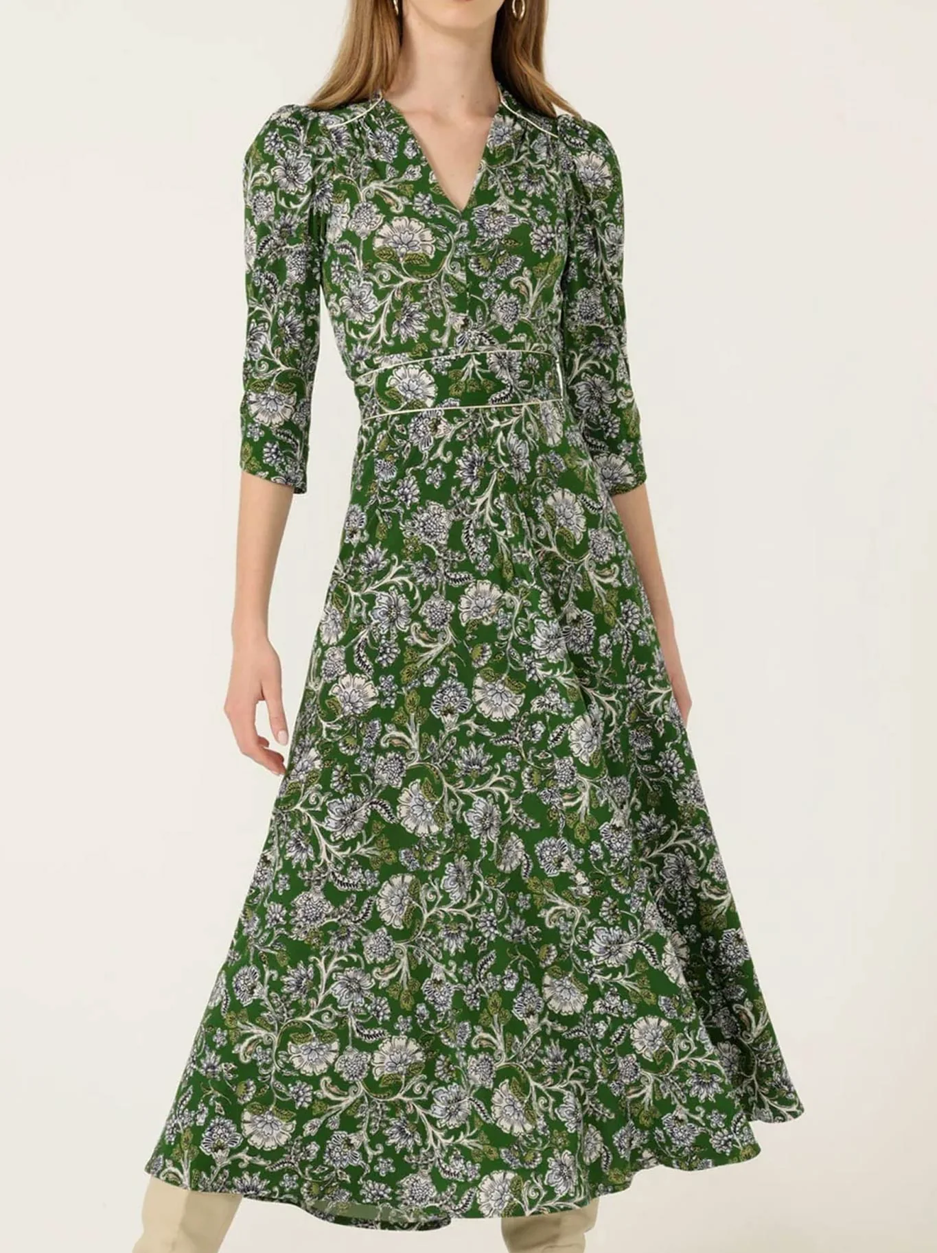 SACHA DRAKE CLOVER MIDI DRESS