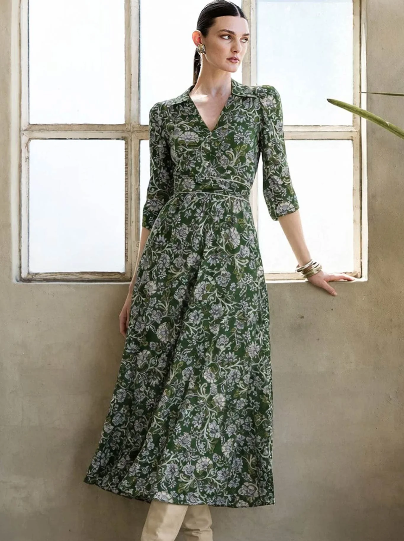 SACHA DRAKE CLOVER MIDI DRESS - Image 6