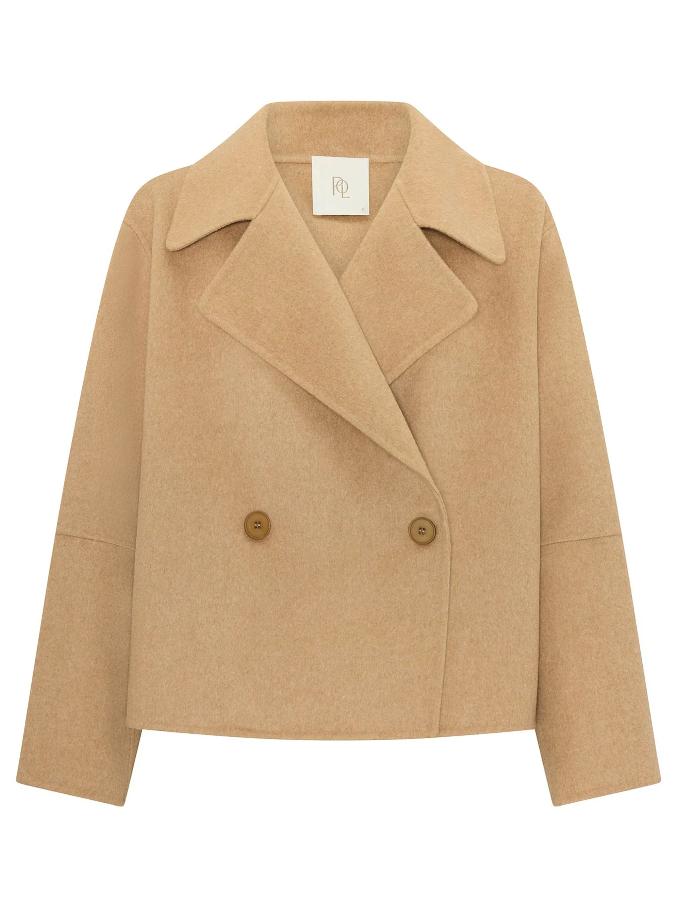 POL COHEN CROPPED WOOL COAT - Image 4