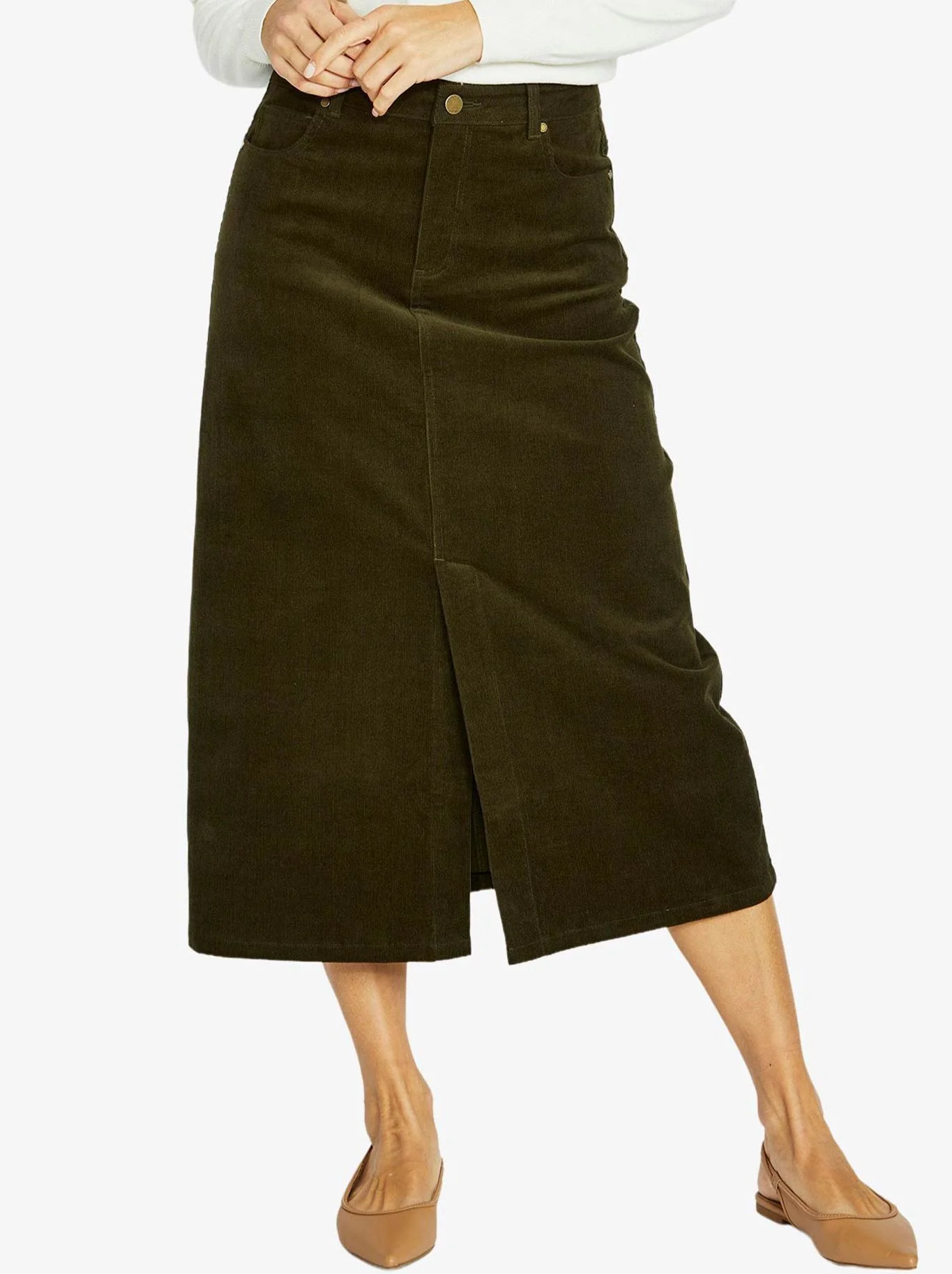 JUMP CORD SKIRT - Image 2