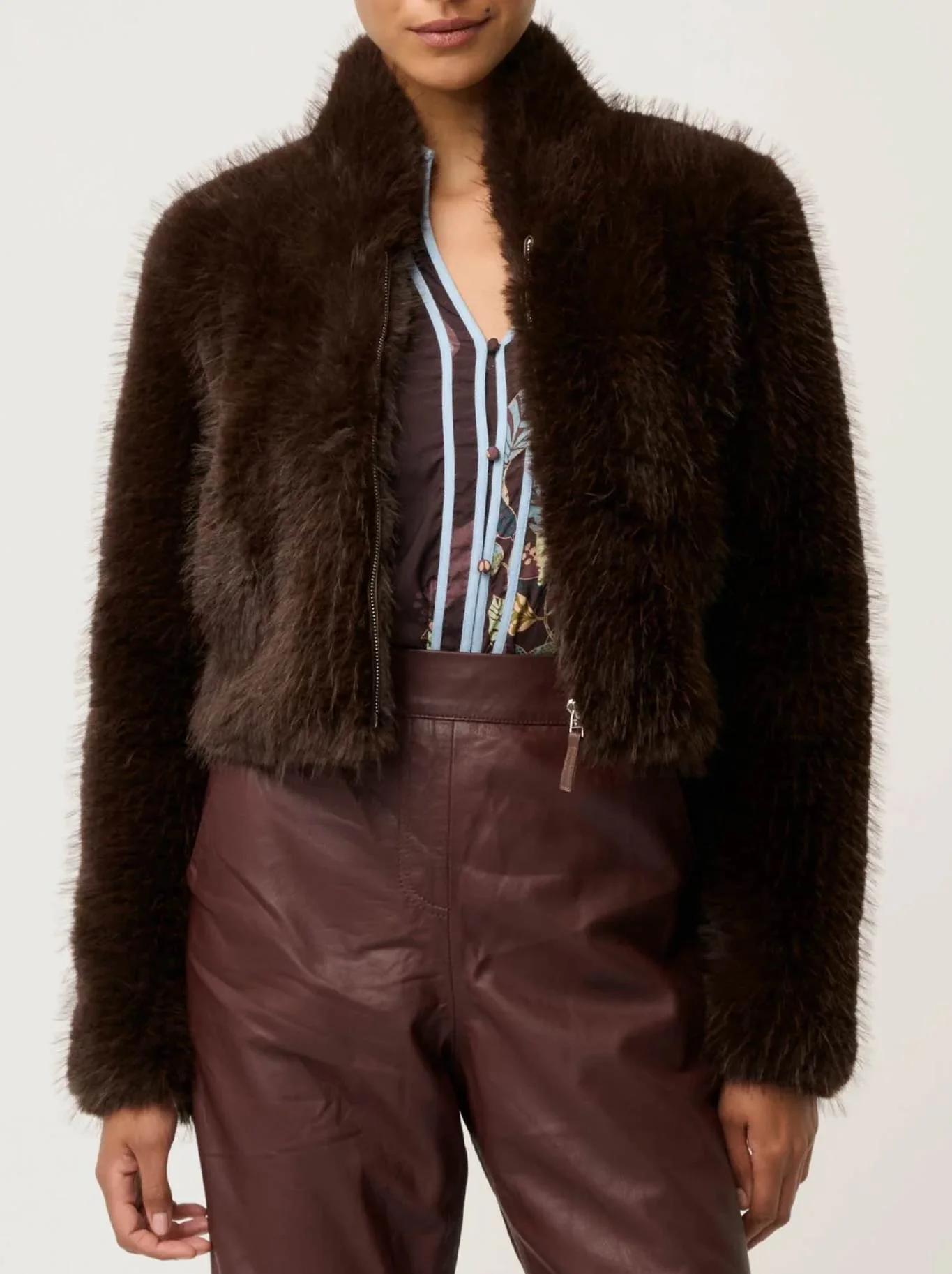 ONCE WAS DAWN FAUX FUR JACKET - Image 5