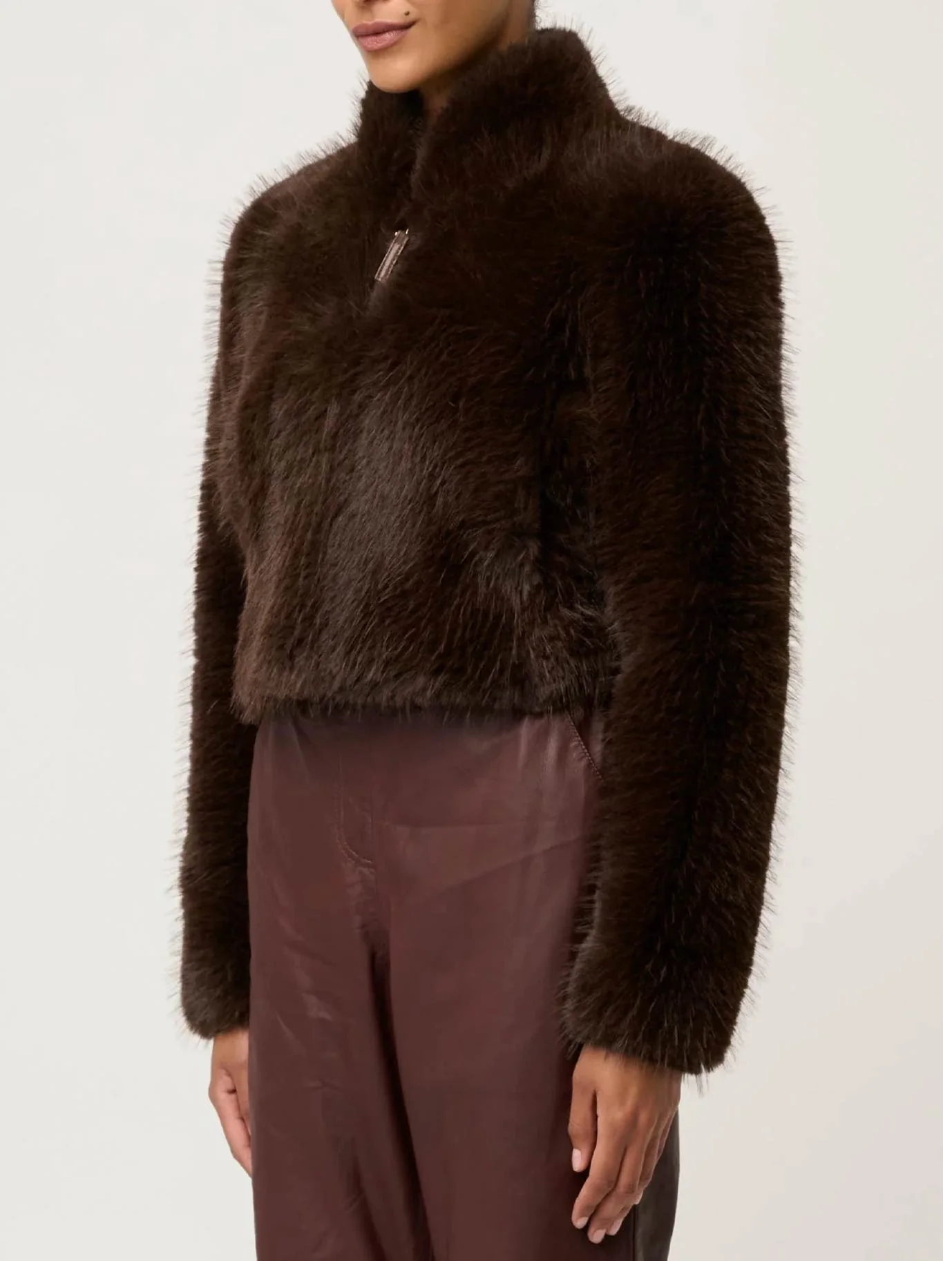 ONCE WAS DAWN FAUX FUR JACKET - Image 6