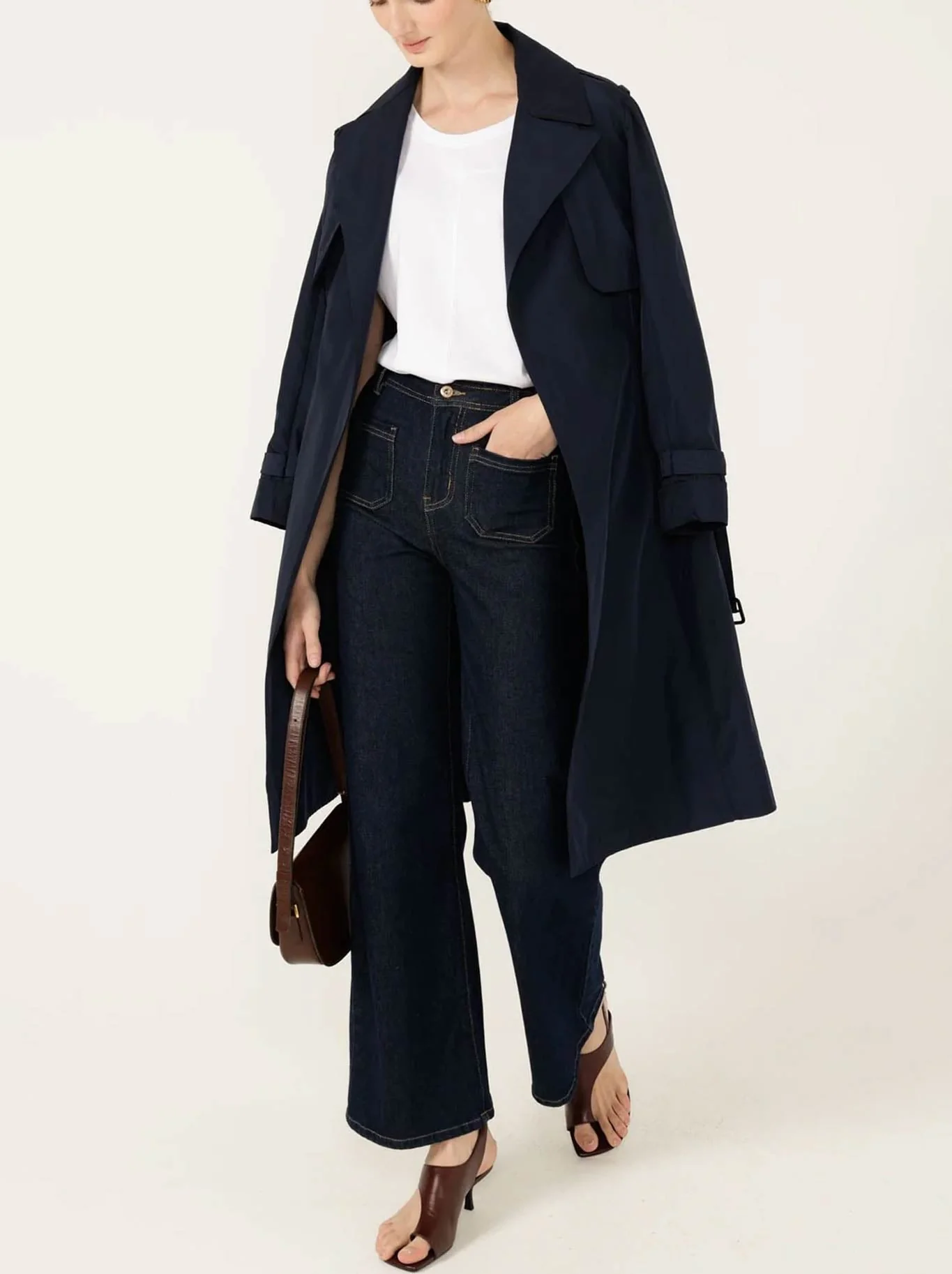 SACHA DRAKE DOUBLE YOKE TRENCH - Image 2
