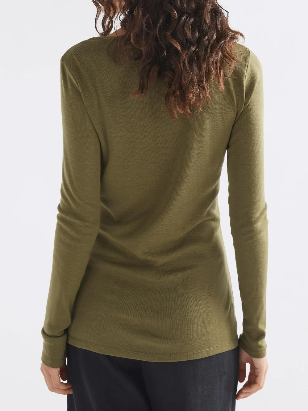 ELK MERINO LONG SLEEVE TOP - Image 3