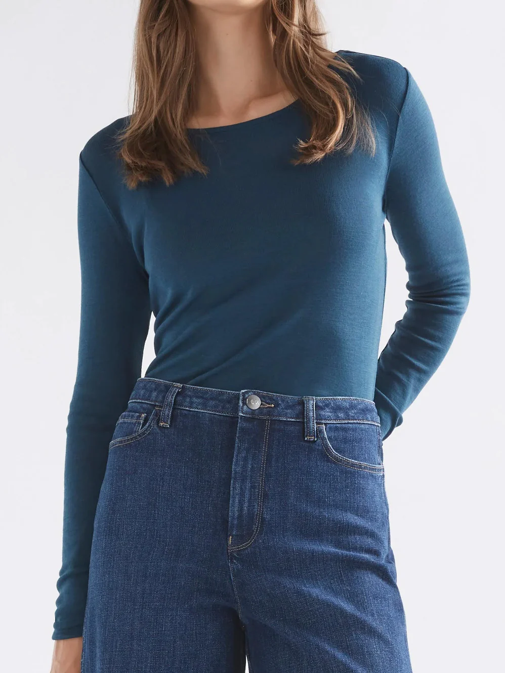 ELK MERINO LONG SLEEVE TOP - Image 4