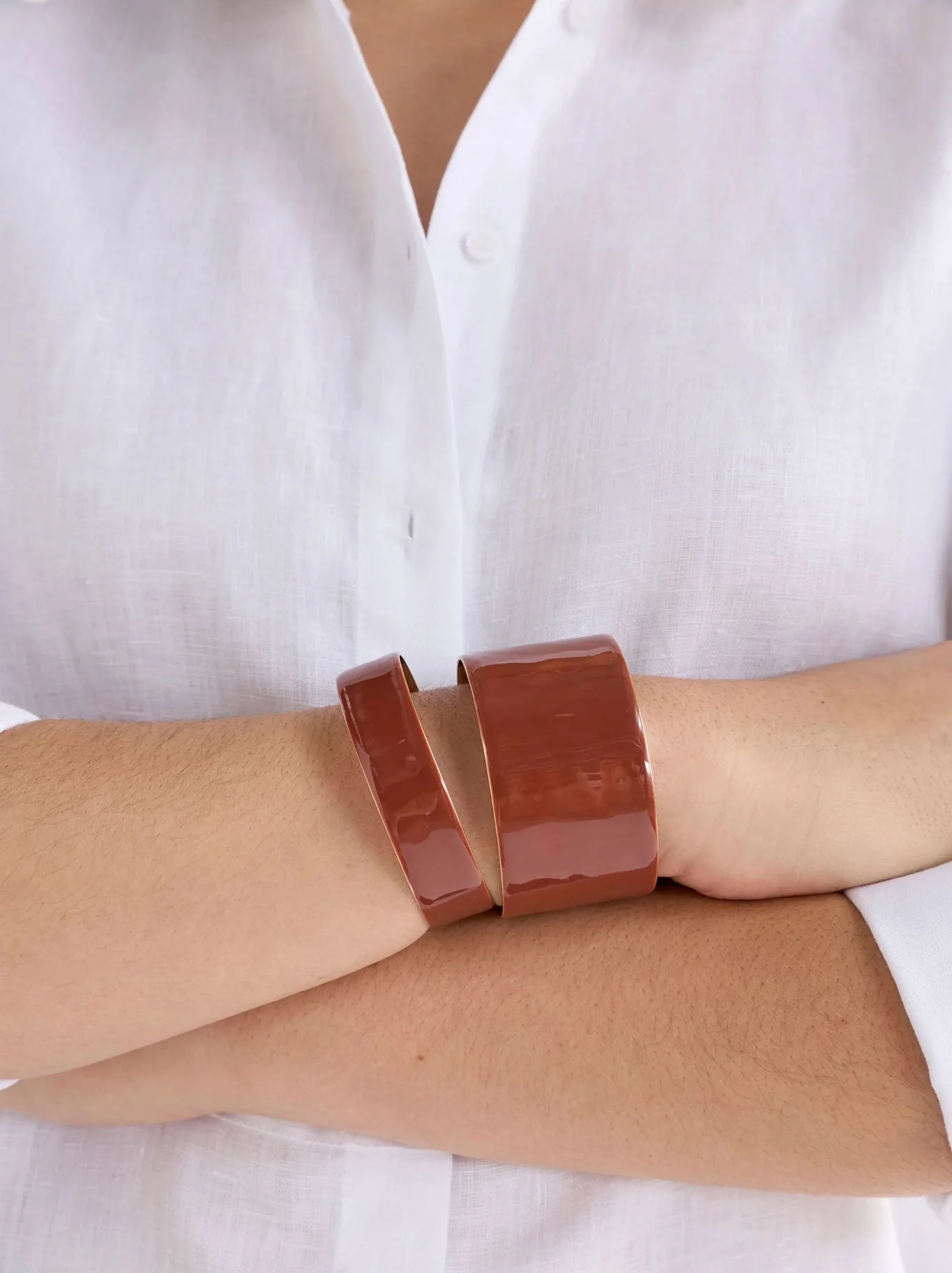 ELK INNFELLT THIN BANGLE - Image 2