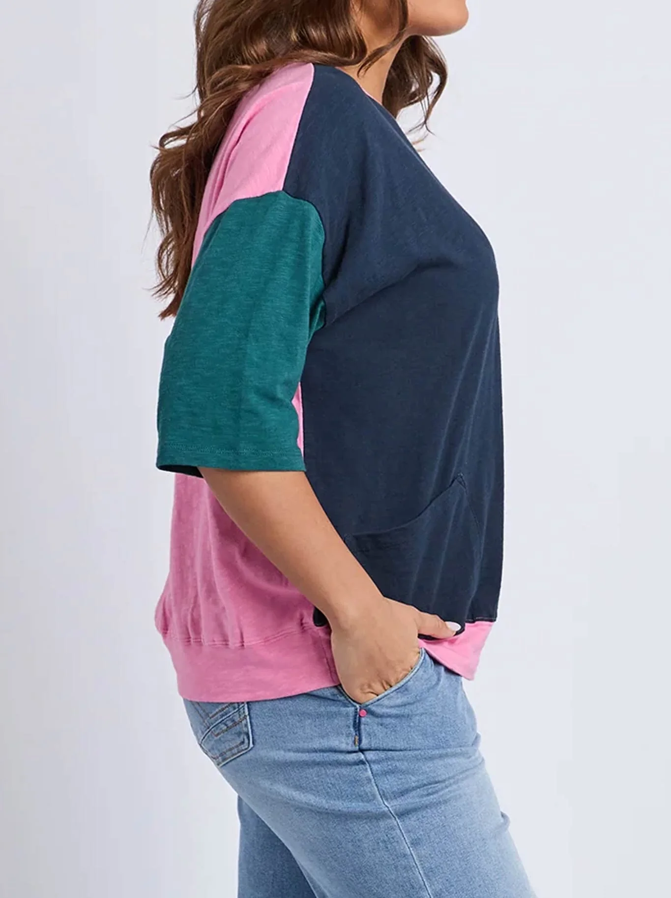 ELM MAZIE COLOUR BLOCK SWEAT - Image 2