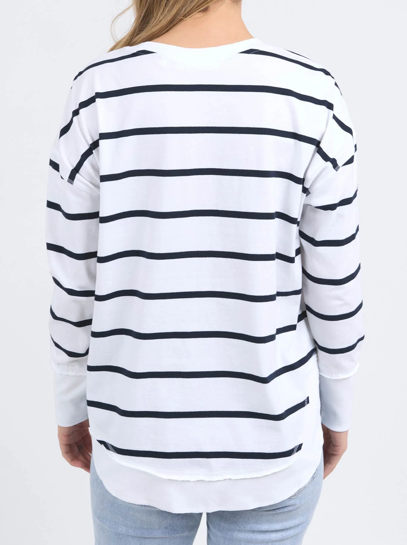 FOXWOOD FARRAH STRIPE LONG SLEEVE TEE - Image 4