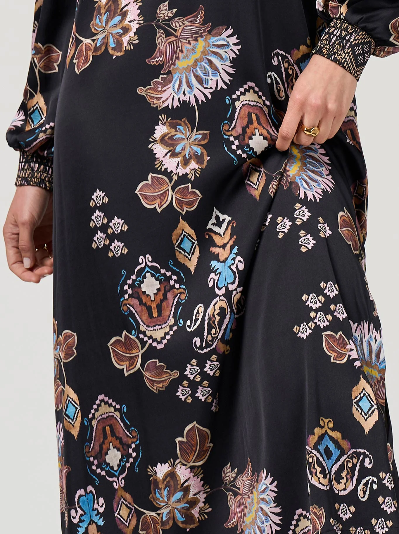 LOOBIE'S STORY GILDED LOTUS DRESS - Image 3
