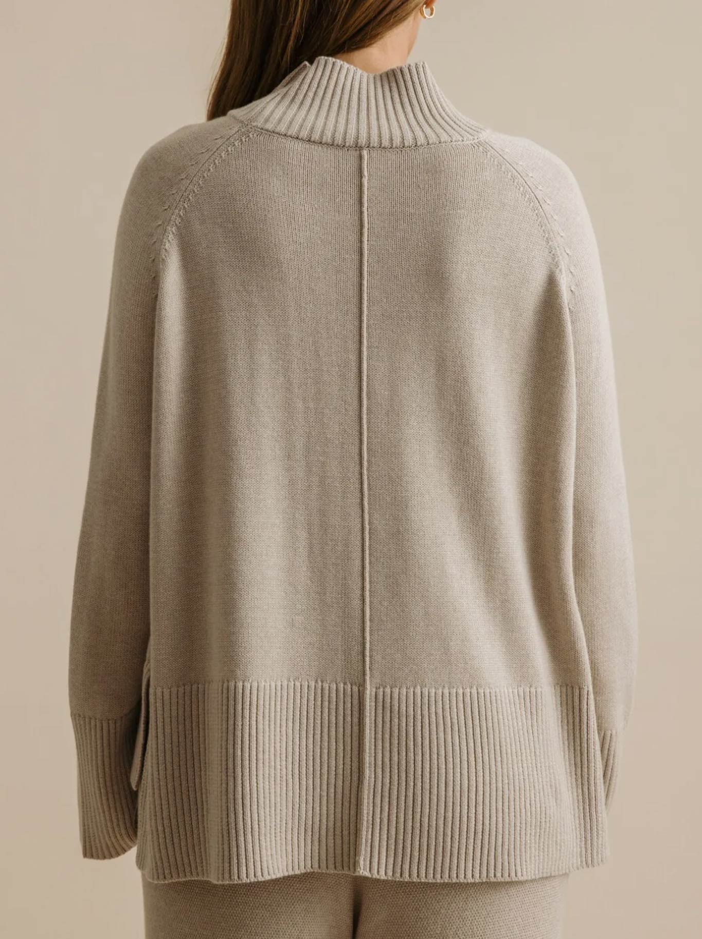 TALAMAYA HARMONY MOCK NECK PULLOVER - Image 3