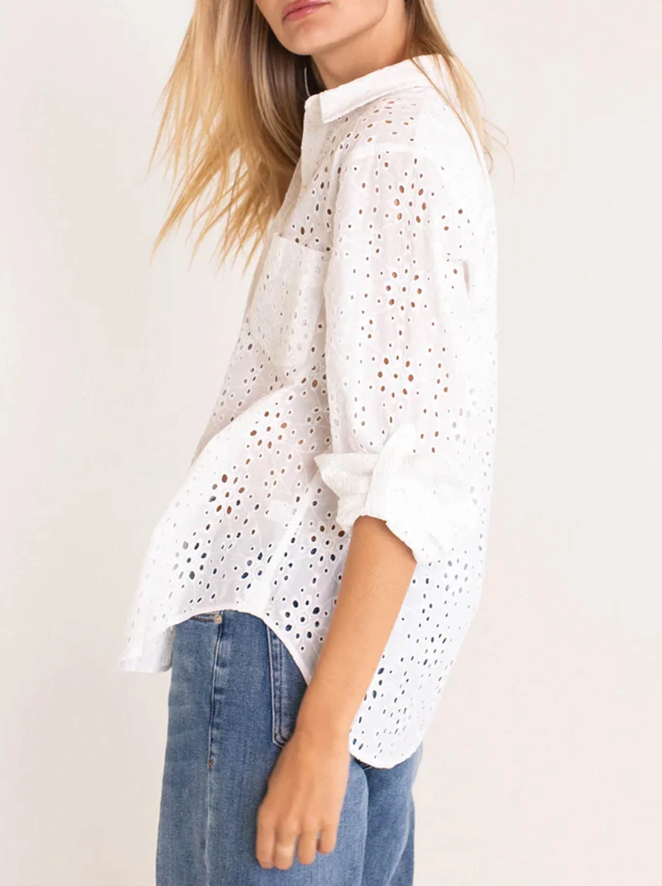HUT THE BRODERIE SHIRT - Image 6