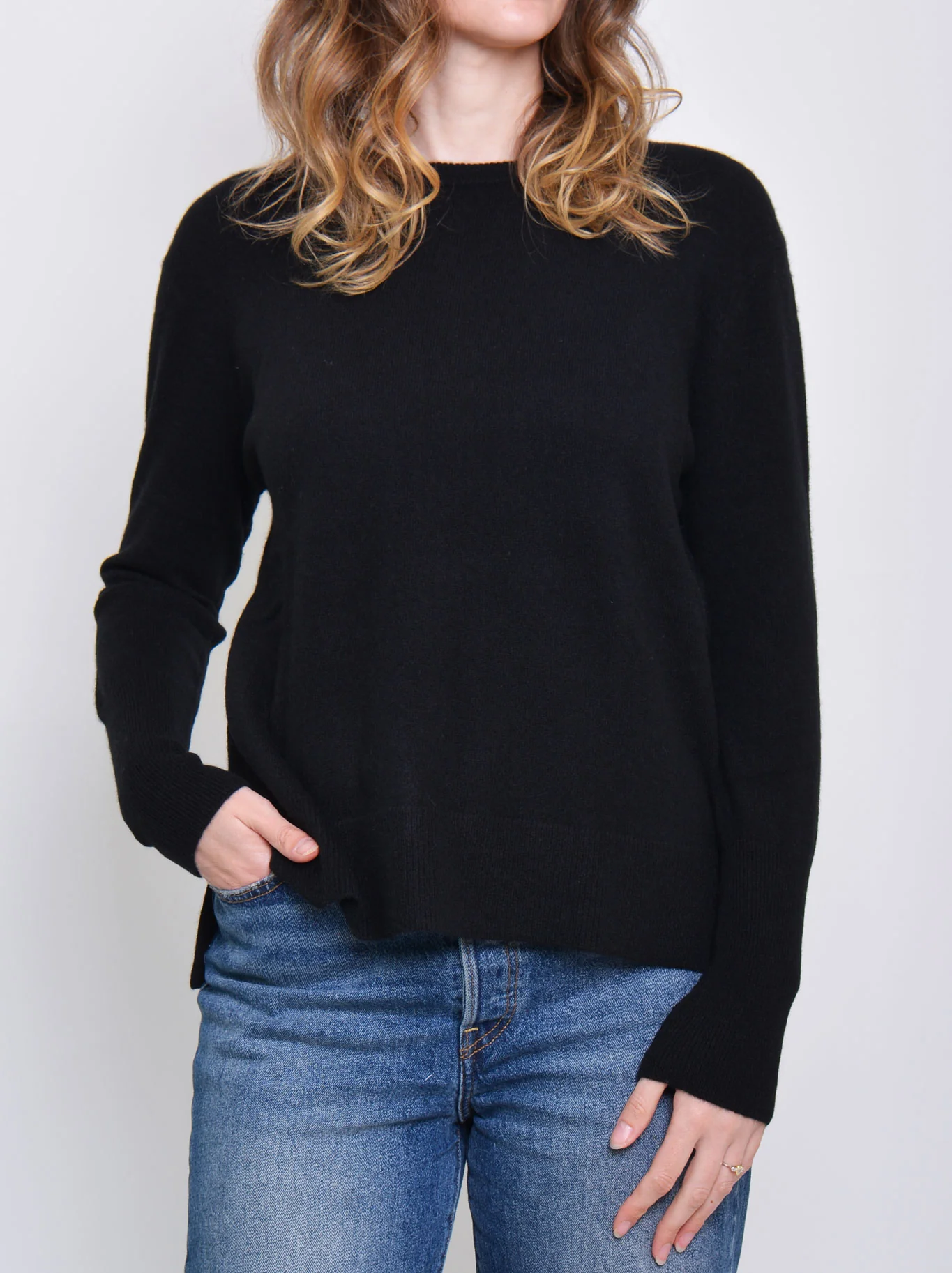 JAMES MELBOURNE CASHMERE CREW NECK KNIT - Image 10