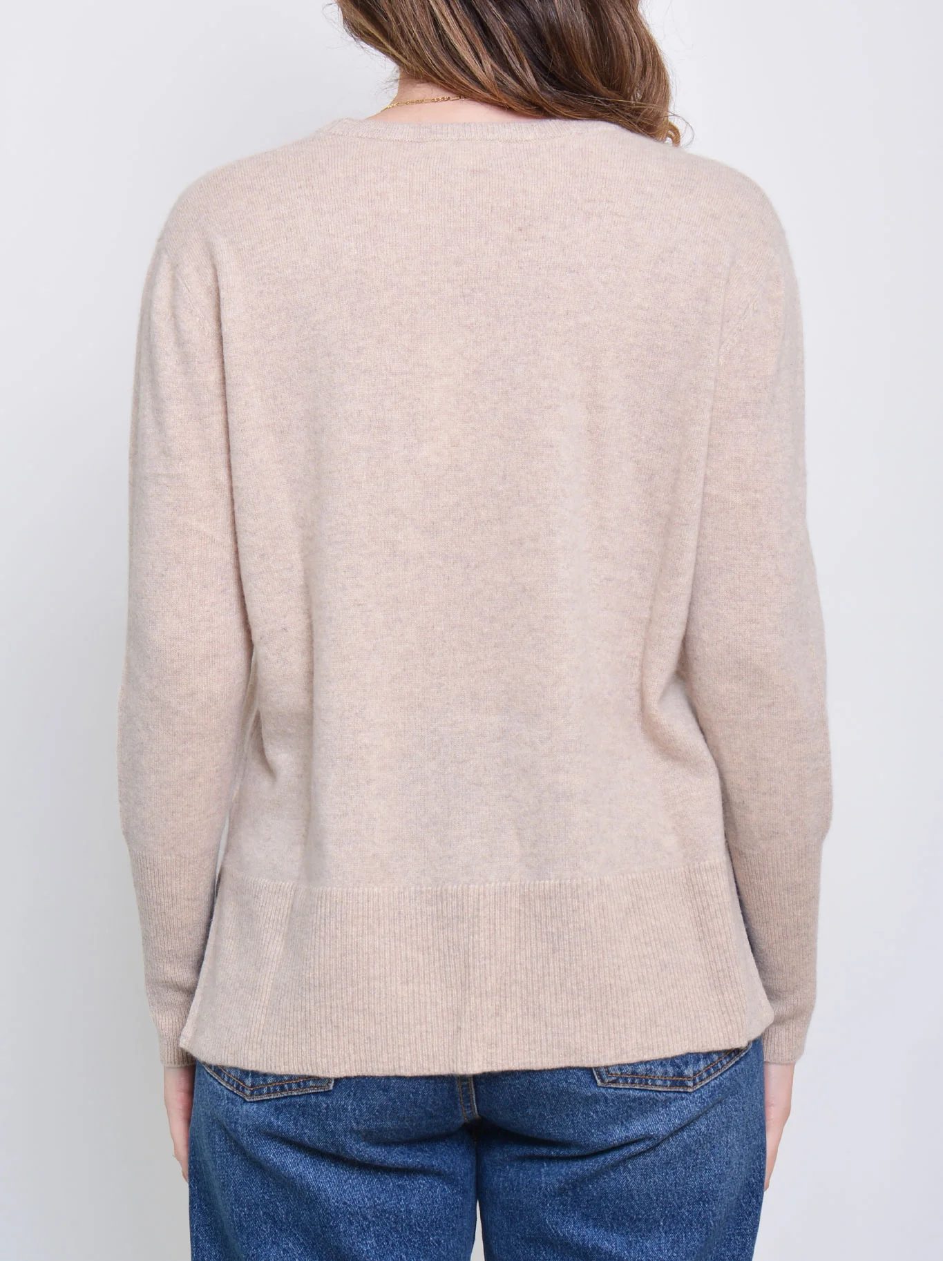 JAMES MELBOURNE CASHMERE CREW NECK KNIT - Image 4