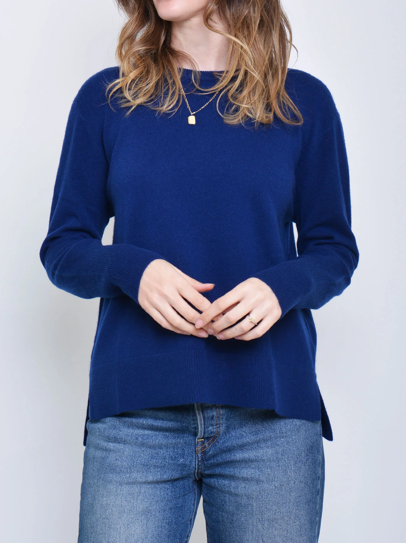 JAMES MELBOURNE CASHMERE CREW NECK KNIT - Image 5