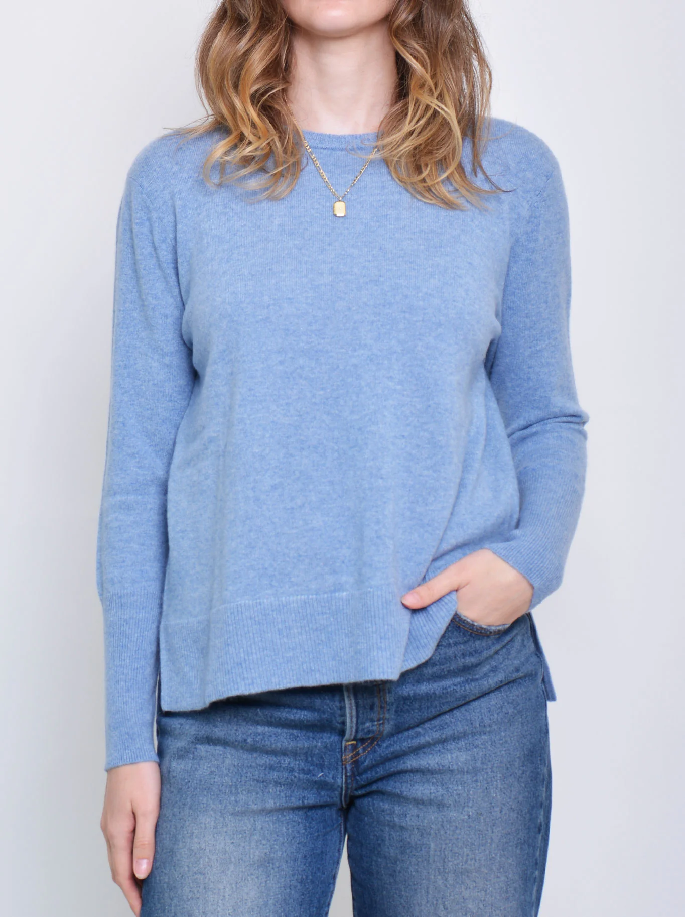 JAMES MELBOURNE CASHMERE CREW NECK KNIT - Image 7