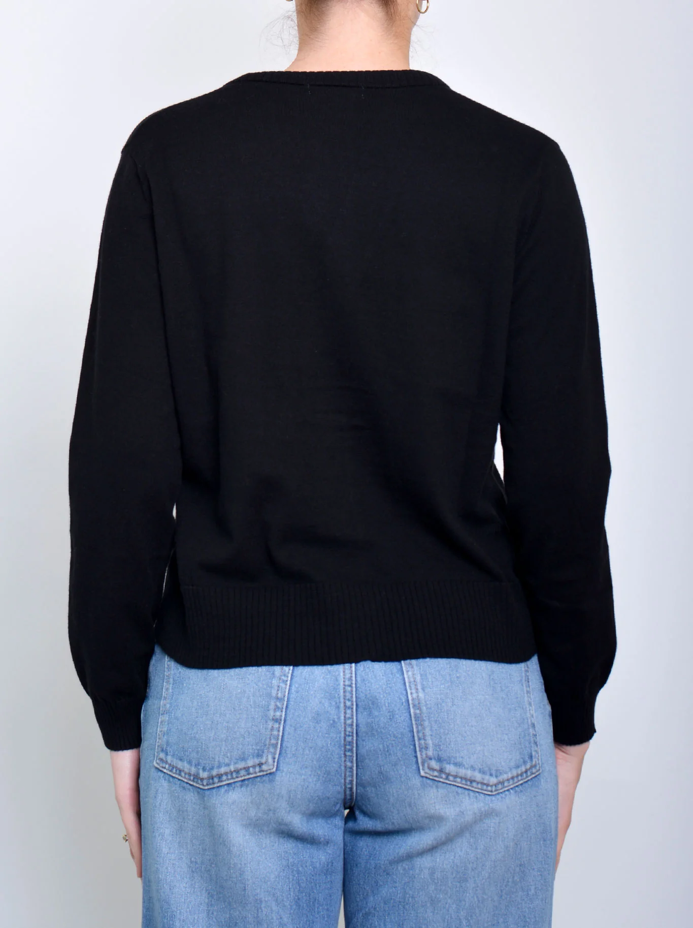 JAMES MELBOURNE VEE BUTTON CARDI - Image 4