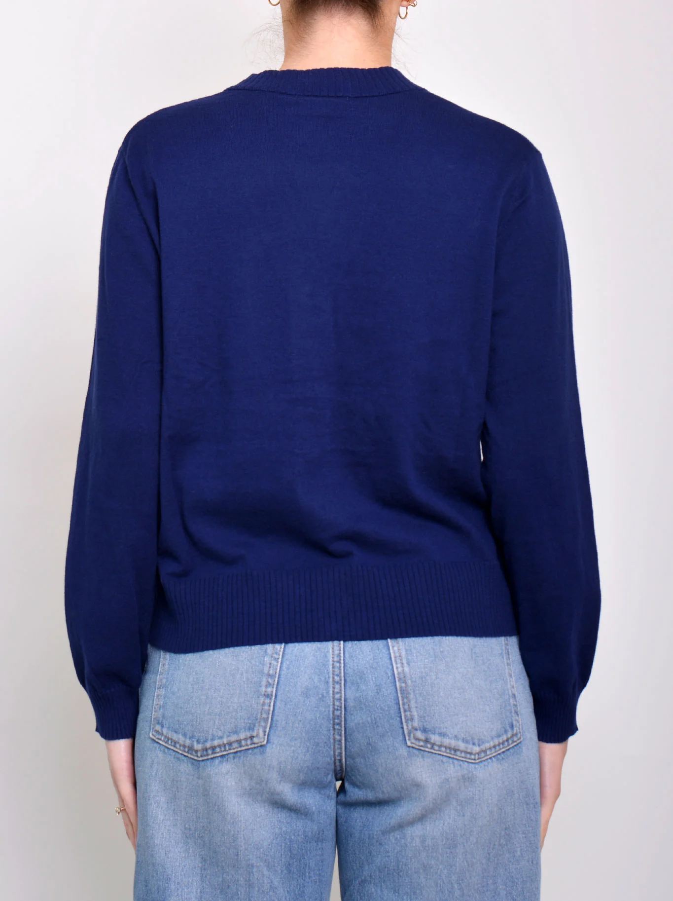 JAMES MELBOURNE VEE BUTTON CARDI - Image 8