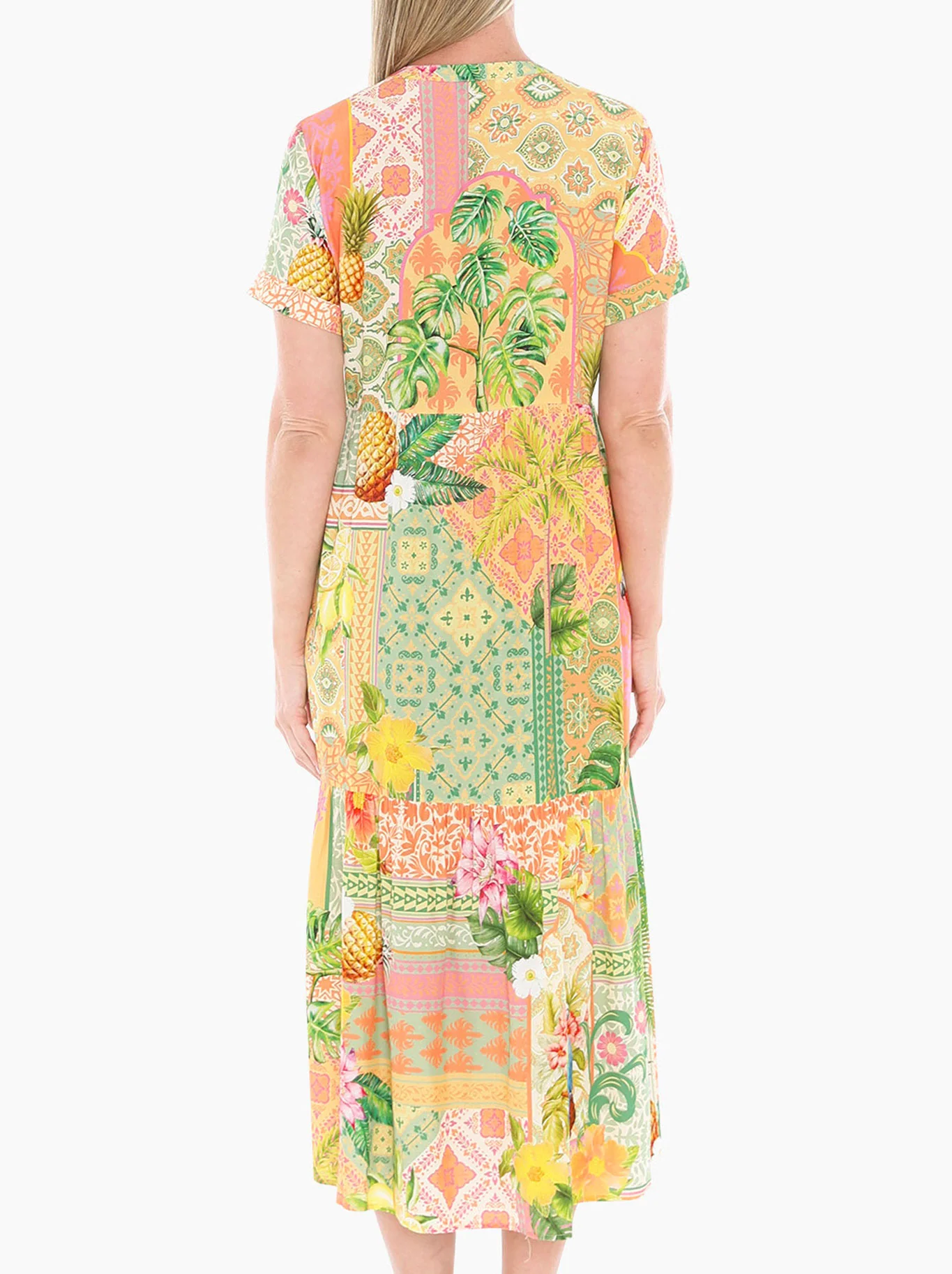 JUMP PINA COLADA TIERED DRESS - Image 3