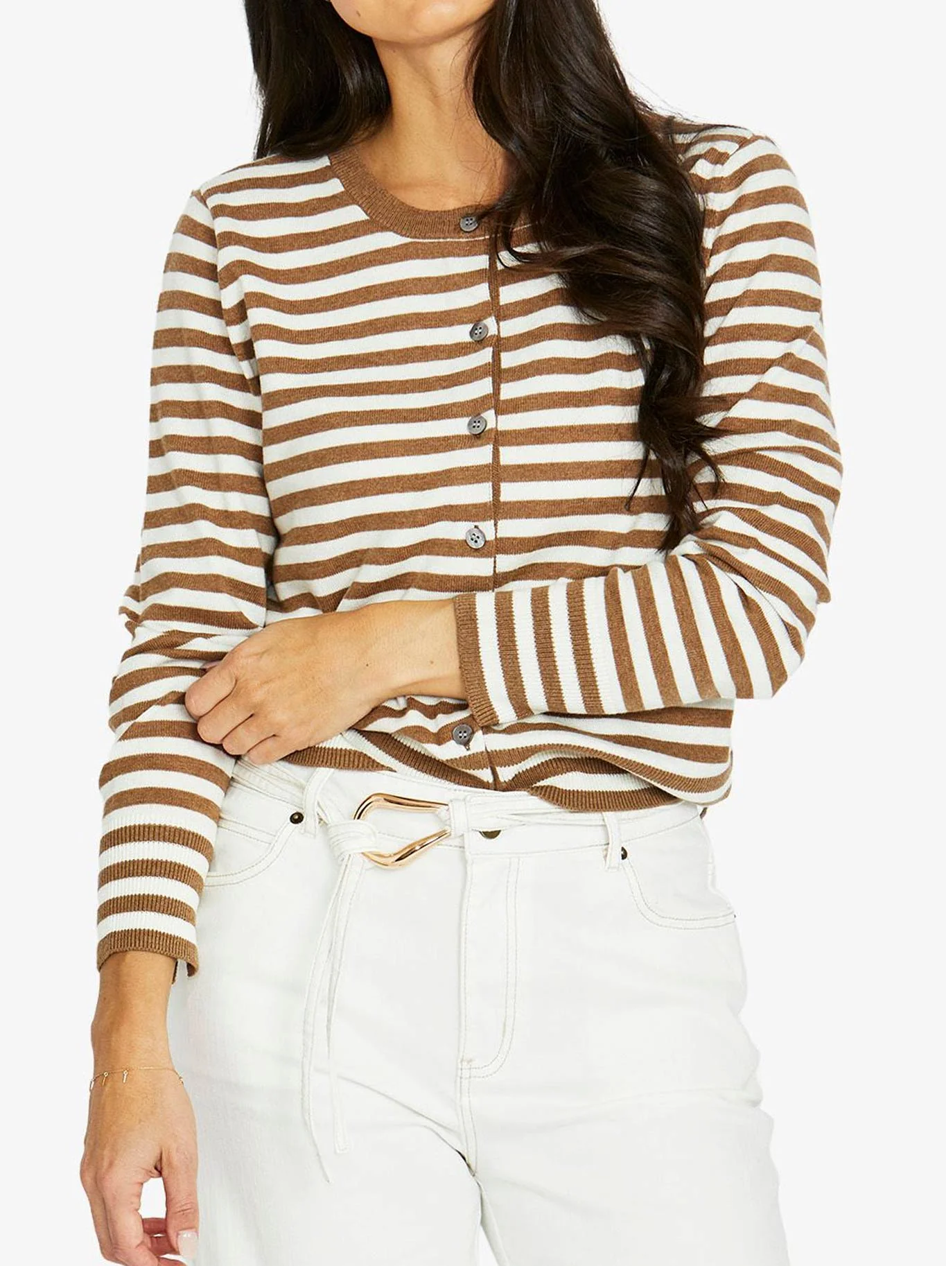JUMP MONO STRIPE CARDI - Image 3
