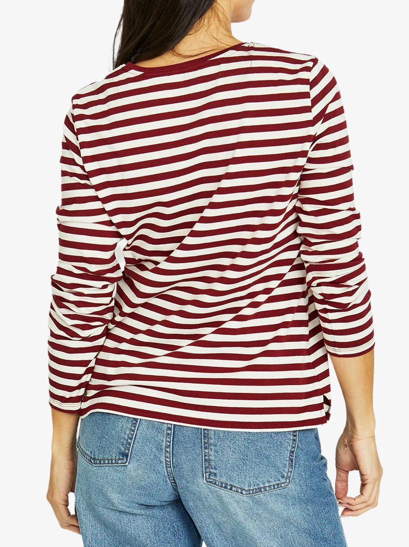 JUMP STRIPE CREW LONG SLEEVE TEE - Image 6