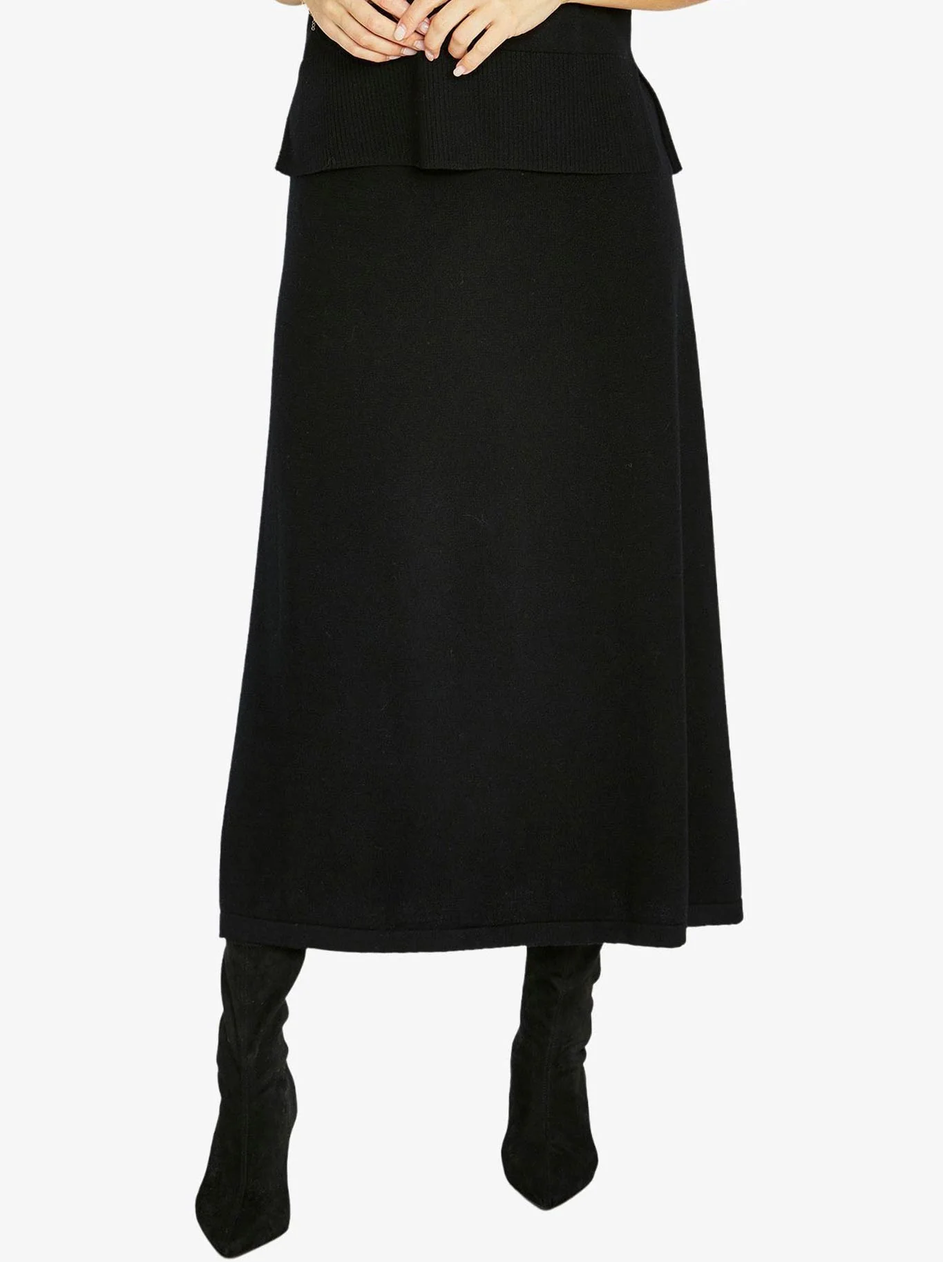 JUMP A LINE KNIT SKIRT - Image 2