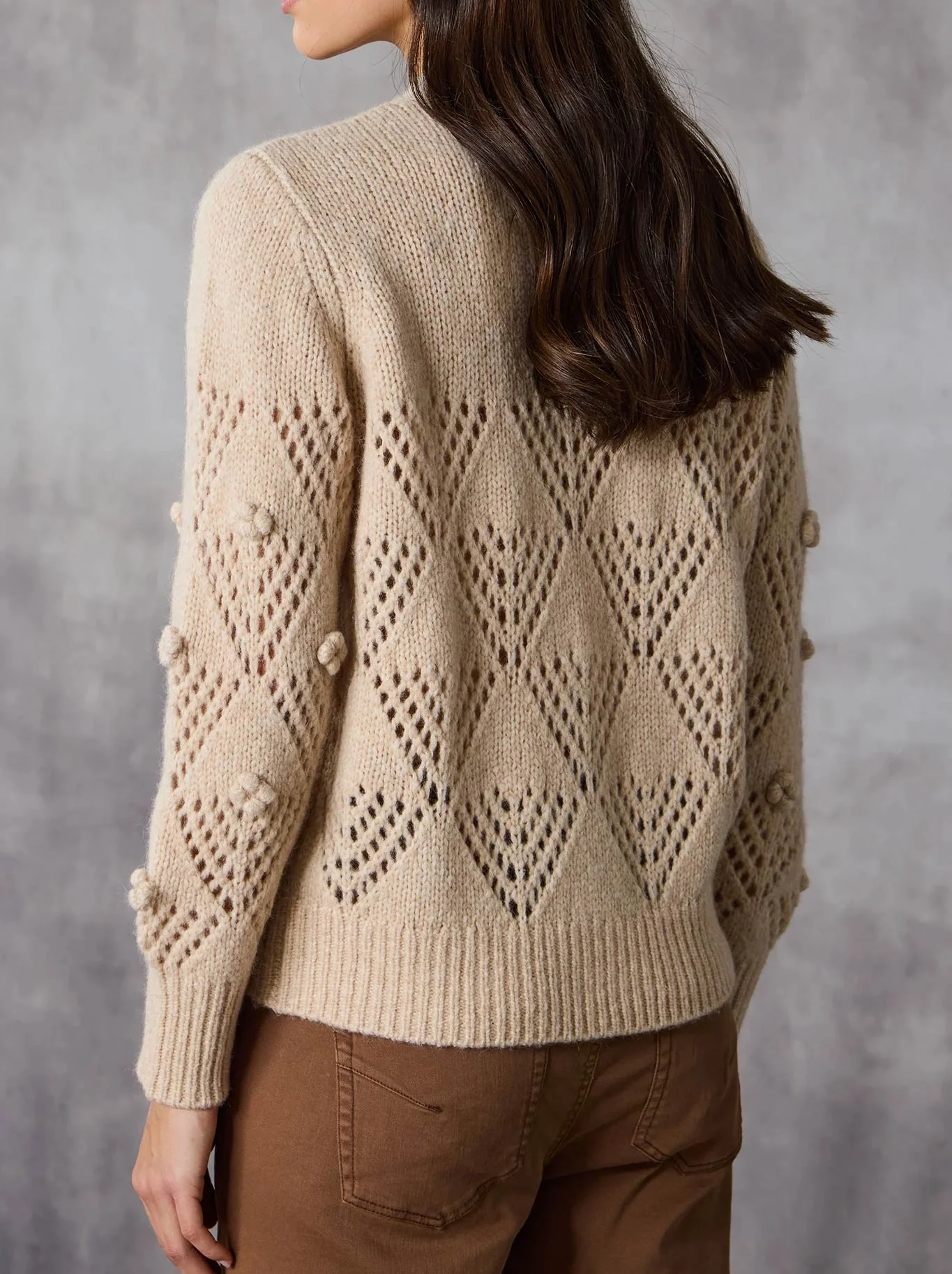 LANIA THE LABEL TRELLIS CARDI - Image 3