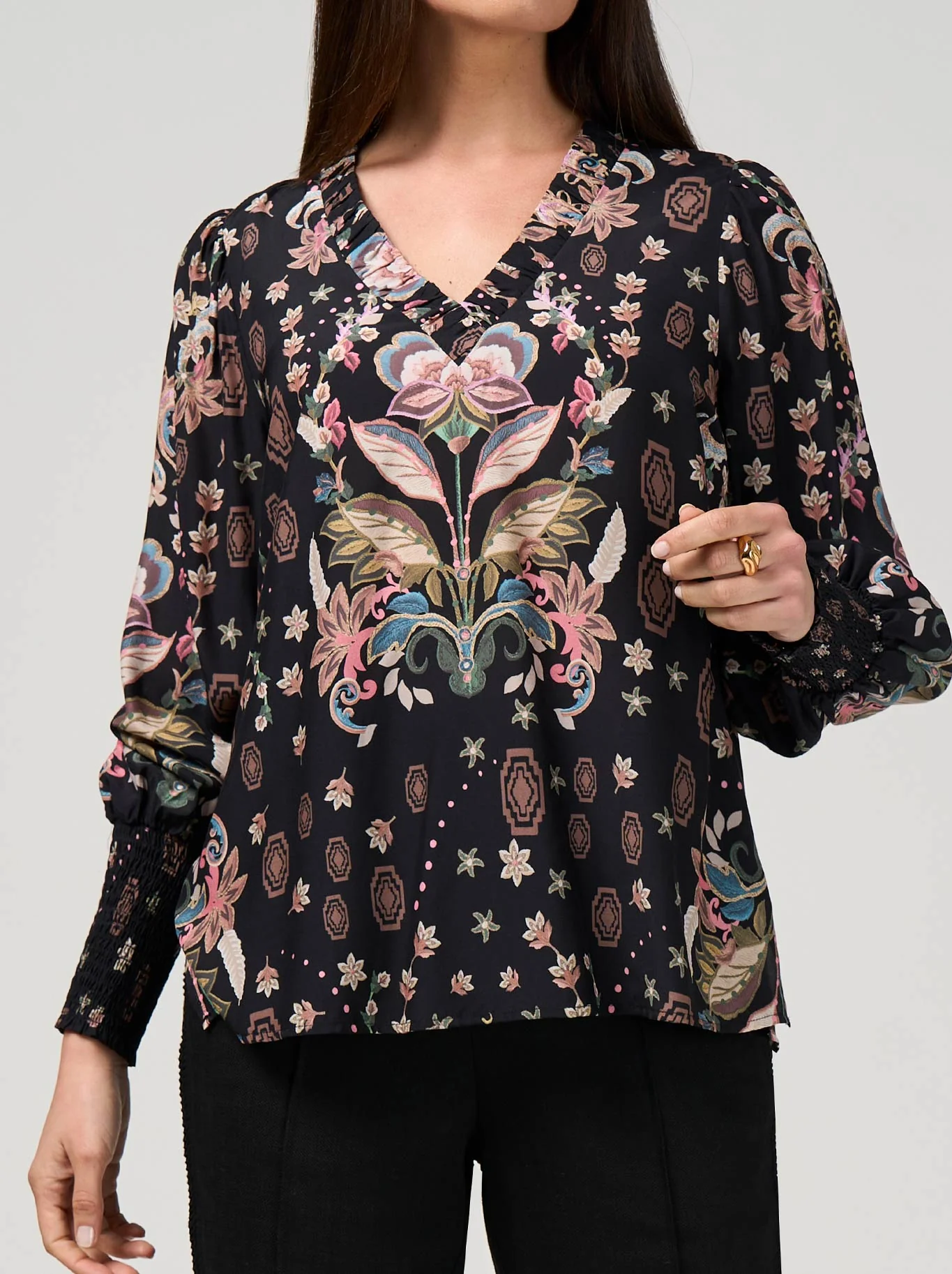 LOOBIE'S STORY ANTIONETTE BLOUSE
