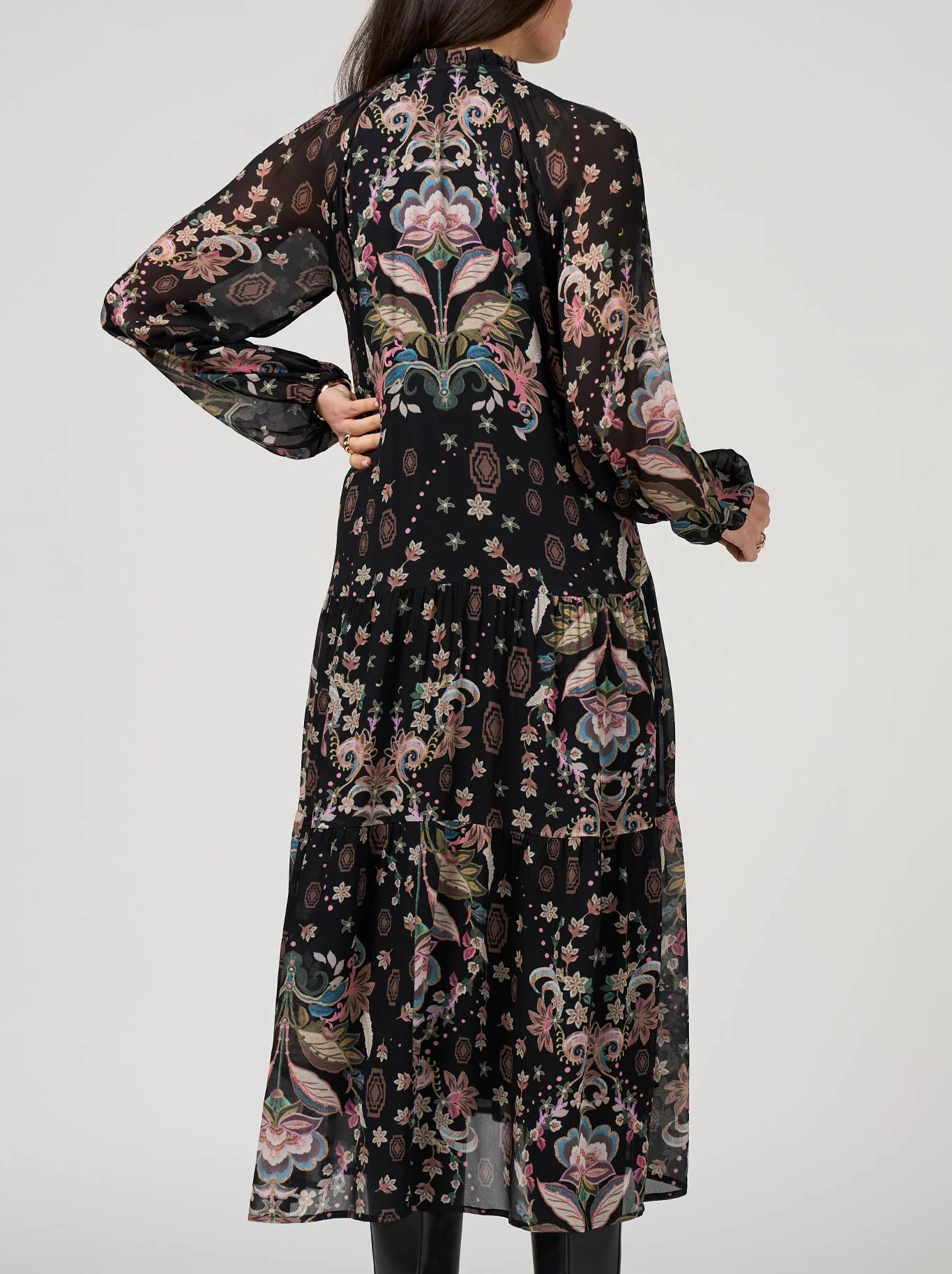 LOOBIE'S STORY ANTIONETTE MIDI DRESS - Image 3