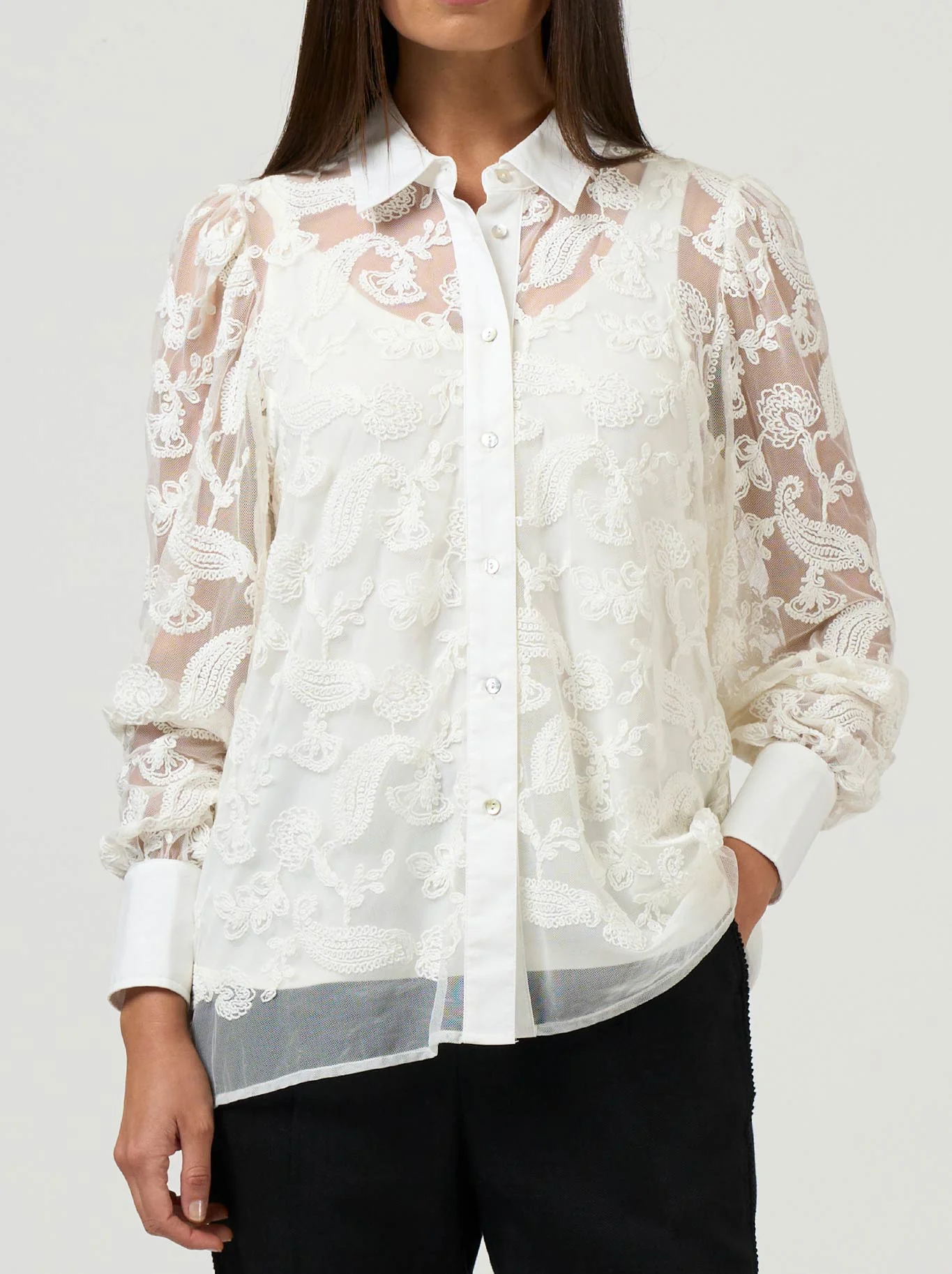 LOOBIE'S STORY FILIGREE SHIRT