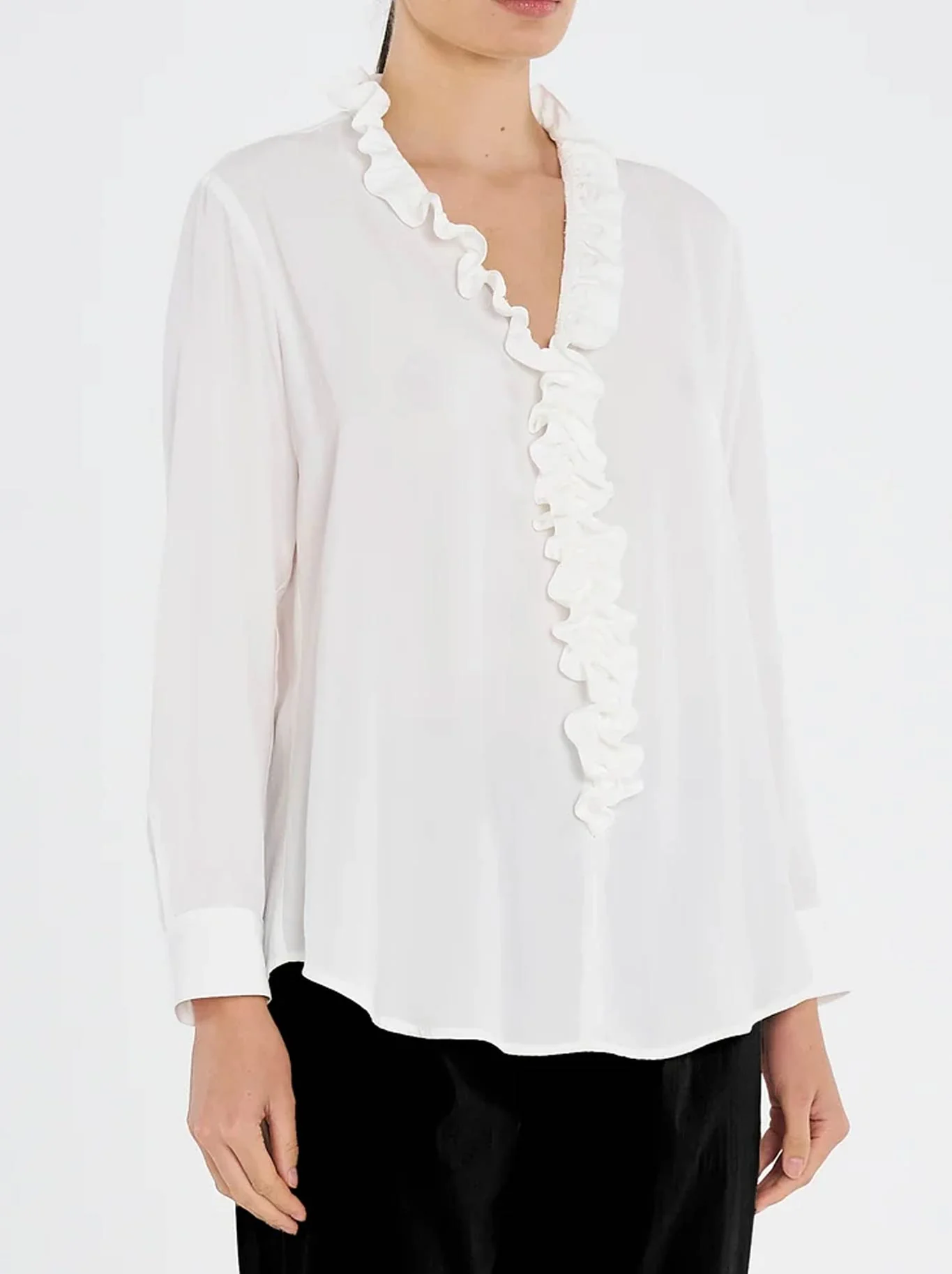 MELA PURDIE LARIAT BLOUSE - Image 2